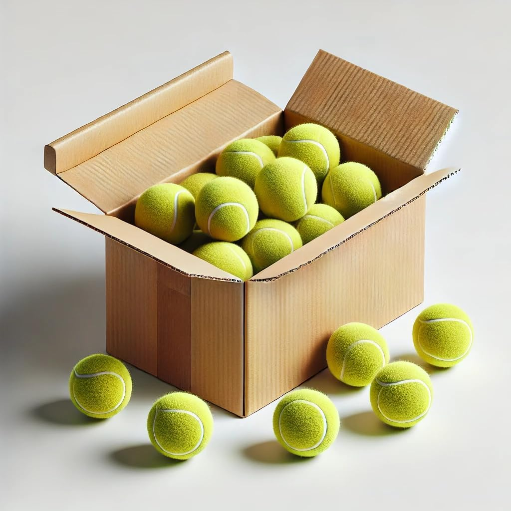 VIV Advanced Tennis Balls, 3 - 200+ Case Official Size Practice Tennis Balls Bulk, Pet Dog Playing Balls. Pressure High Altitude Bouncing 53In High and Durable, Good for Tennis Training Machine And image number 1