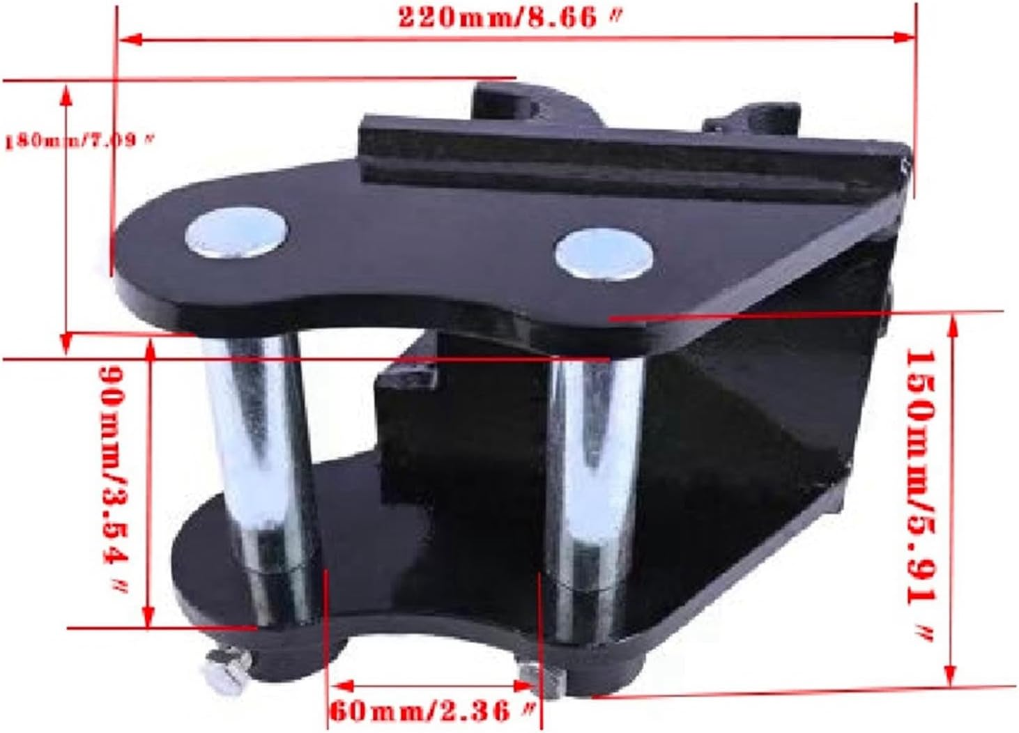 Jectse Efficient Mini Excavator Quick Change Hitch Small Digger Quick Coupler for Attachment Changes image number 1