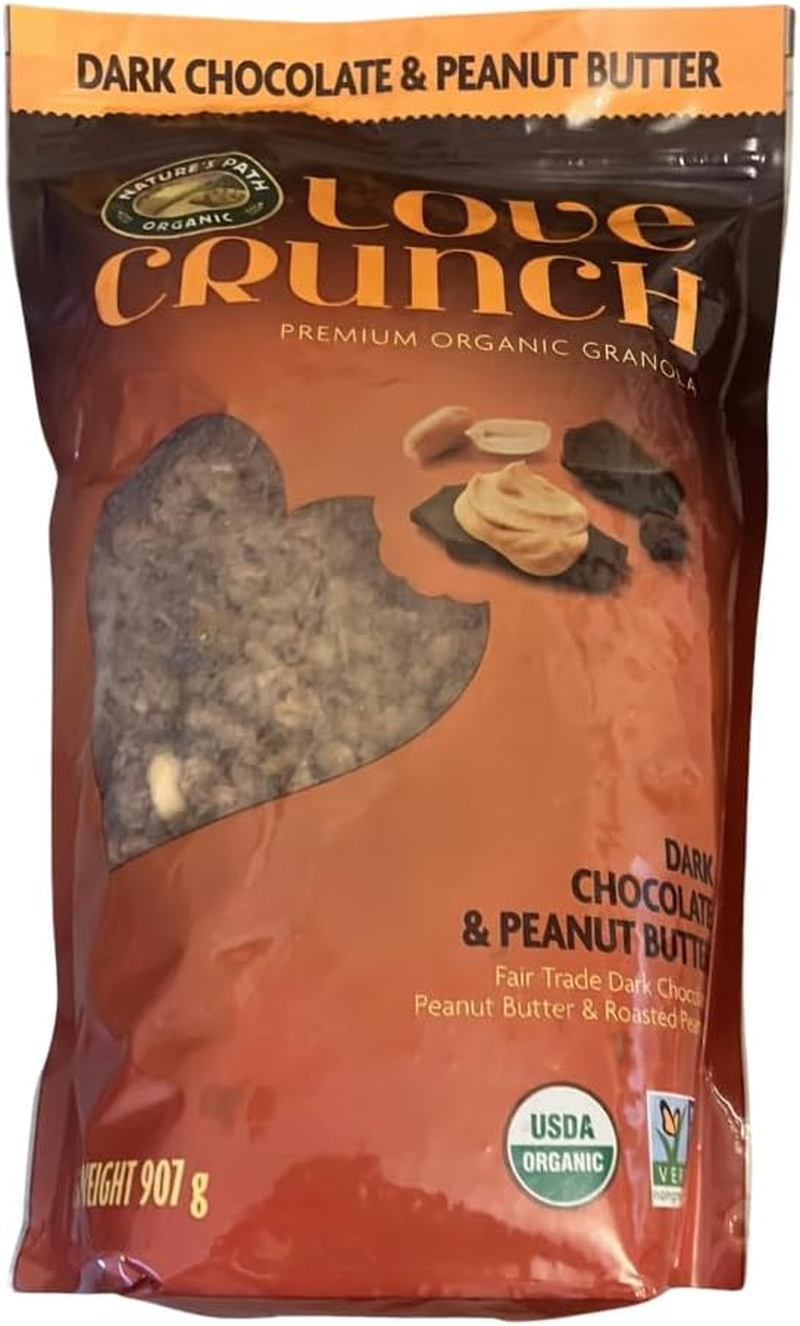 Nature'S Path Organic Love Crunch Dark Chocolate and Peanut Butter Granola 907G