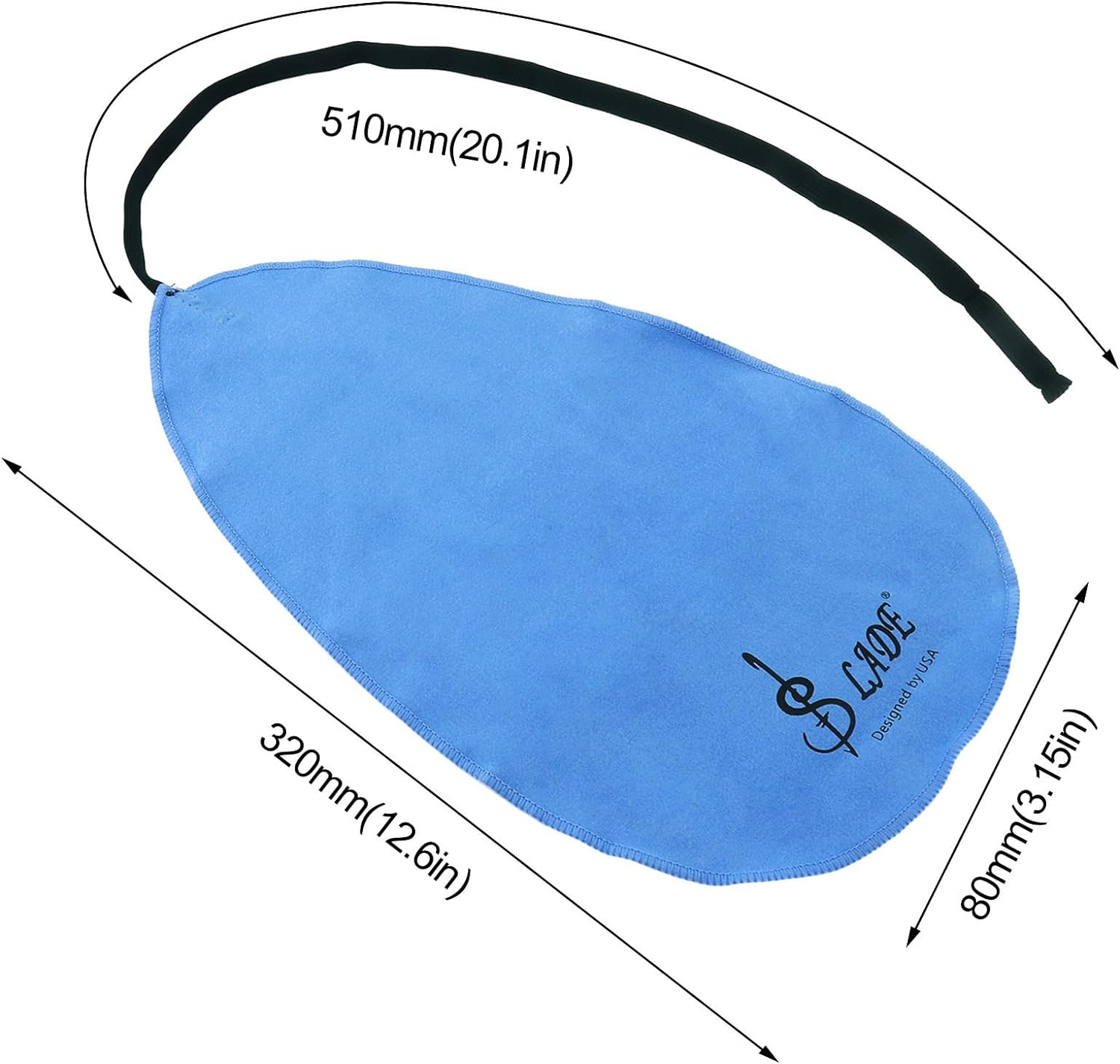 Sax Saxophone Cleaning Cloth for Alto/Tenor/Flute/Clarinet/Saxophone/Sax Parts & Accessories