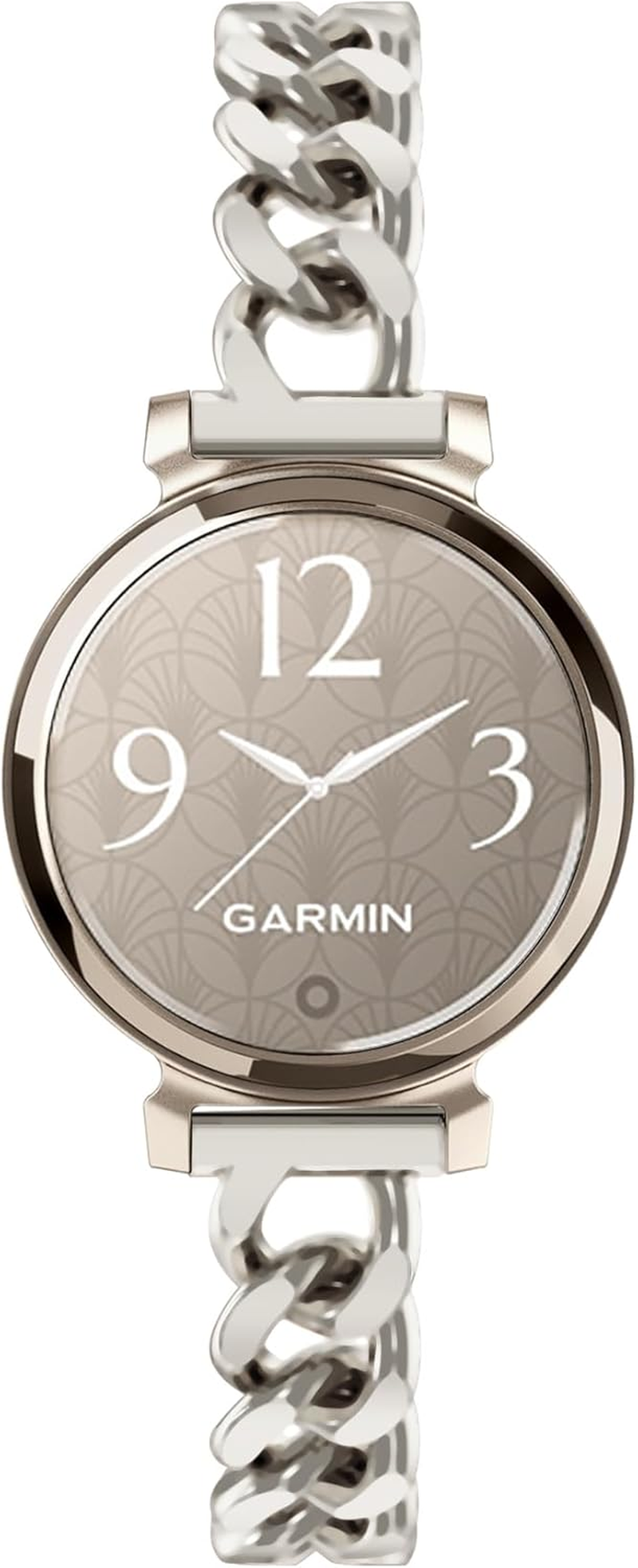 Wizvv Compatible with Garmin Lily 2 Metal Band, 14Mm Slim Metal Stainless Steel Adjustable Straps Replacement Bands Compatible for Garmin Lily 2 Classic Smart Watch Accessory for Women Men