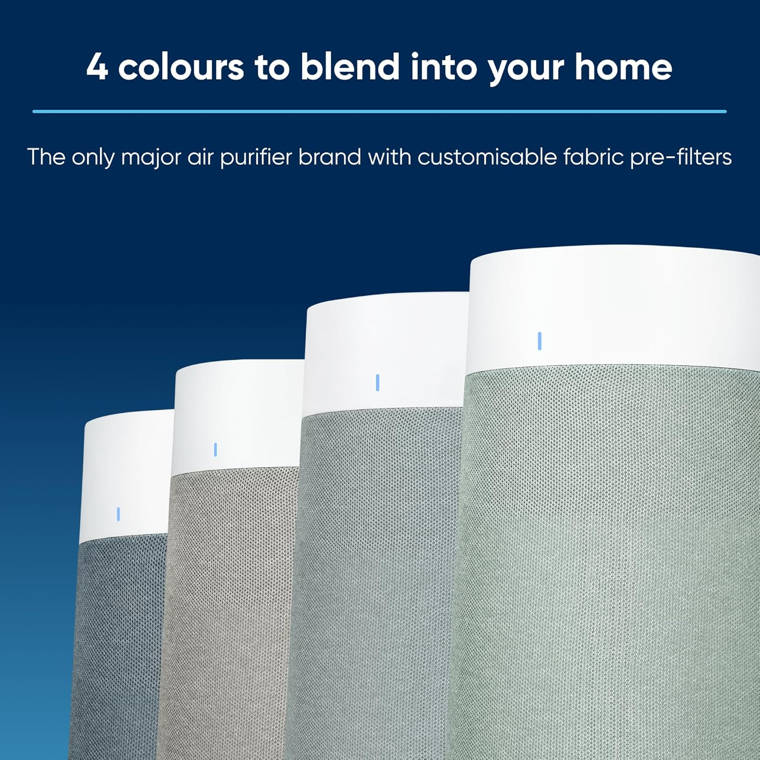 Blueair Genuine Prefilter Fabric Cover for Blue Max 3250 Air Purifier in Moss Green