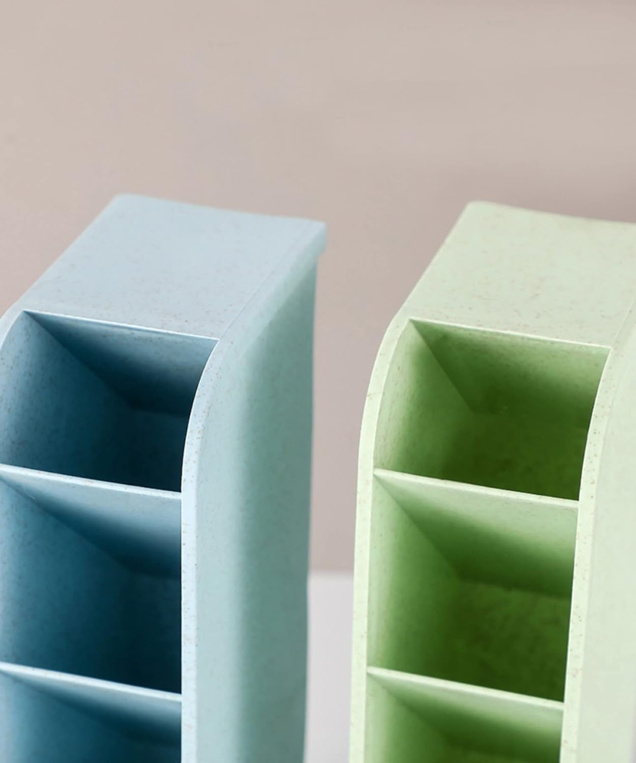 Aimoha Tabletop Pen & Accessory Storage Stand [Beige] Free Size - Blue image number 4