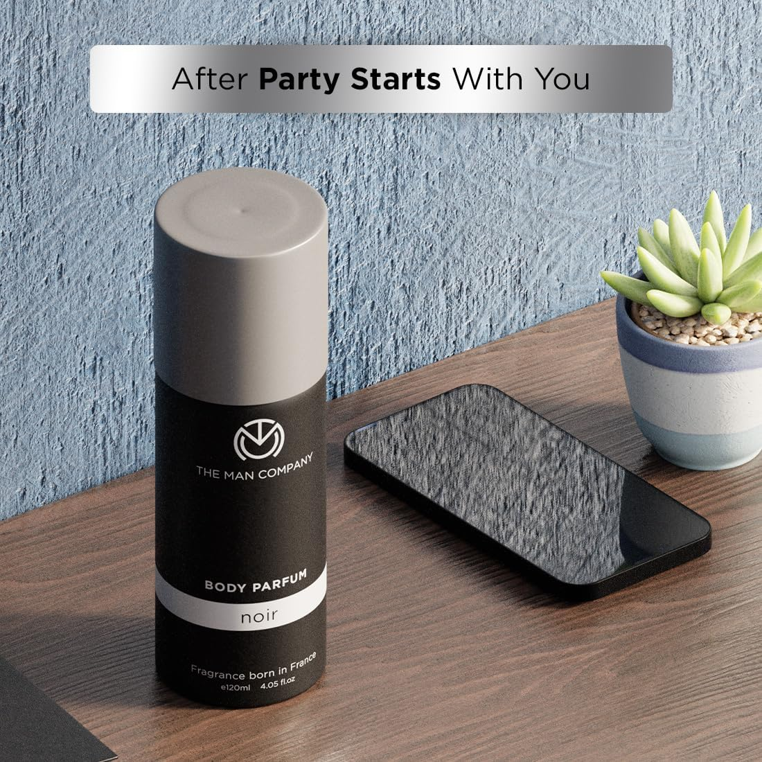 The Man Company Non-Gas Body Perfume for Men - Noir (120 Ml) image number 3