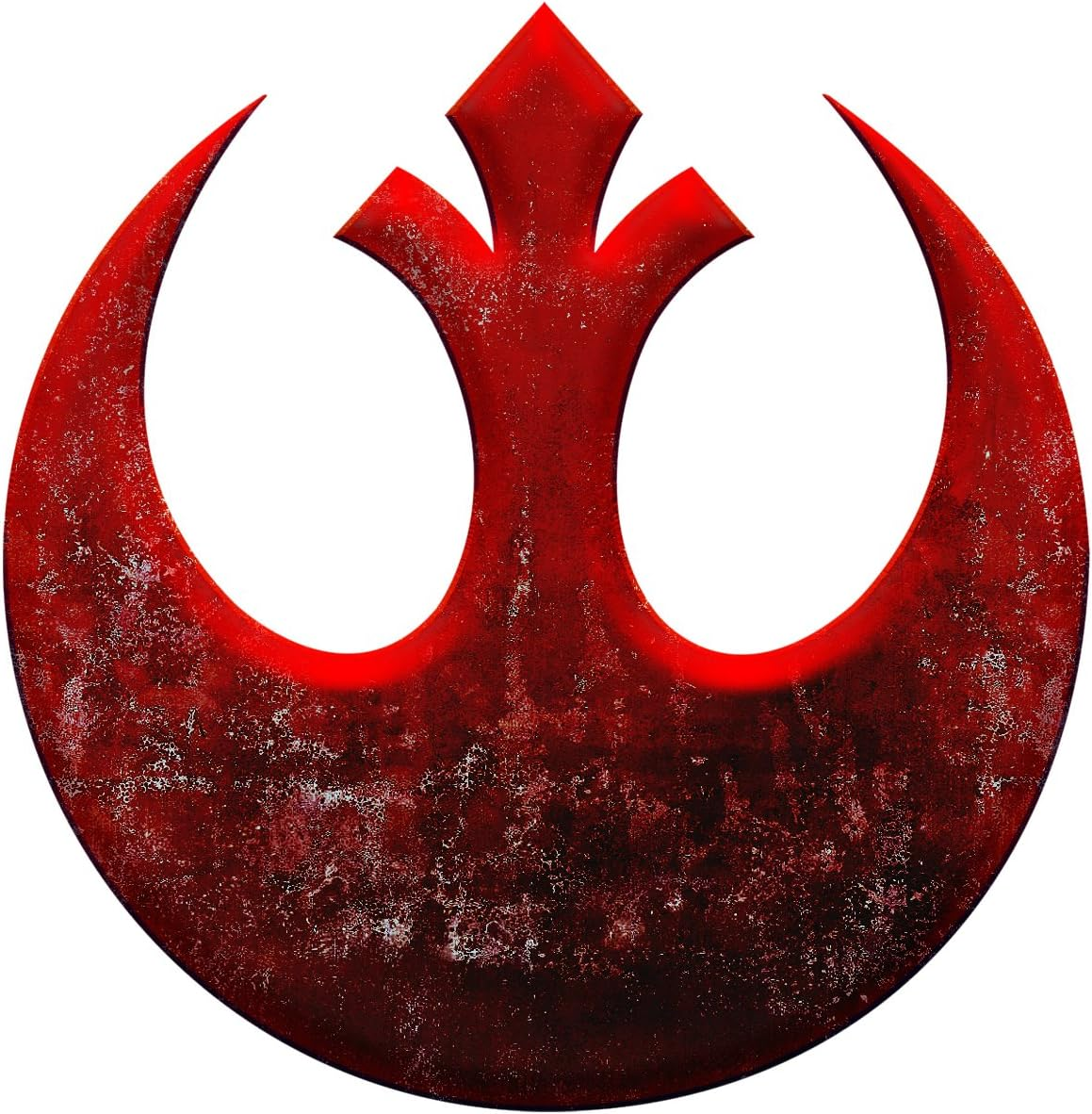 Bargain Max Decals Rebel Inspired Symbool Alliance Window Laptop Car Sticker 5.5"