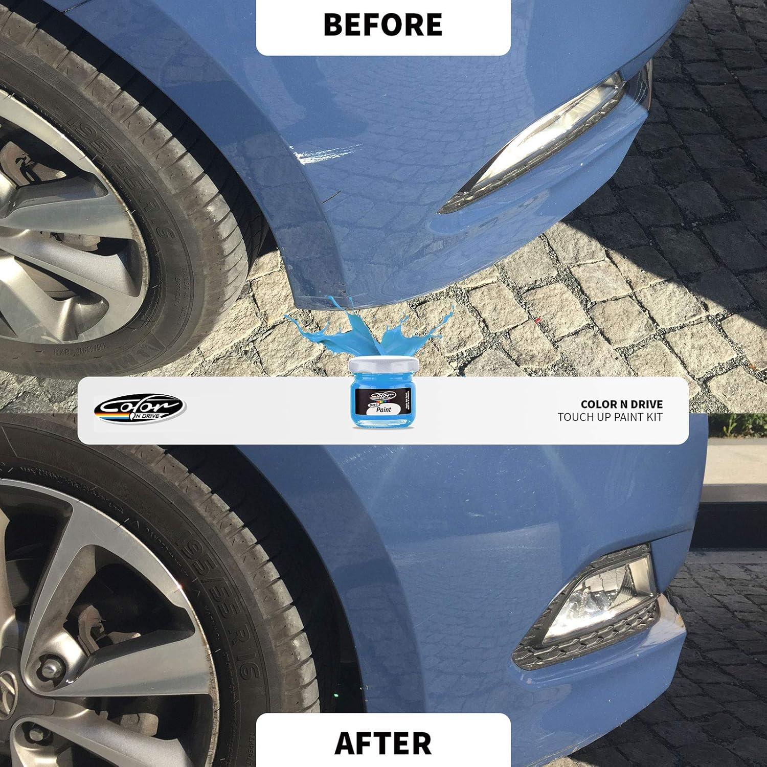 Color N Drive for Honda Automotive Touch up Paint | YR538M-G - Desert Mist Met | Paint Scratch Repair, Exact Match Guarantee - Basic