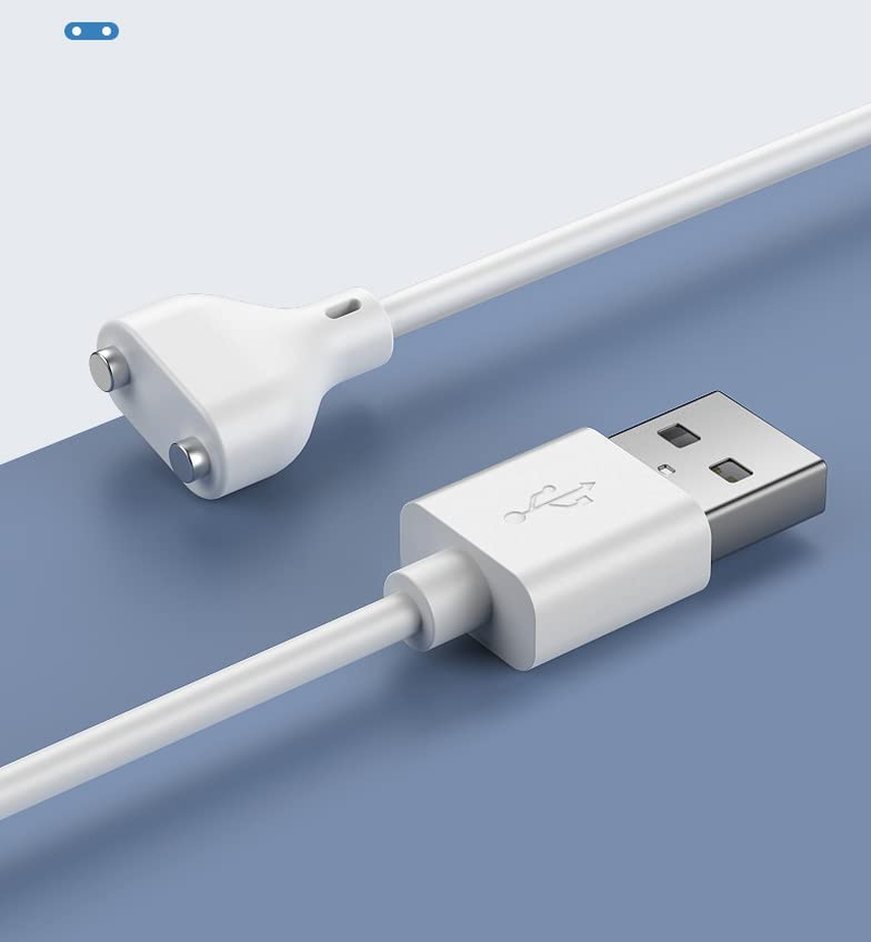 Kwevos Magnetic USB DC Charger Cable Replacement Charging Cord, 2Pins, 31.4Inch Long 7Mm/0.27'' Charger for Toys, Cleanser and Other Electric Device image number 6