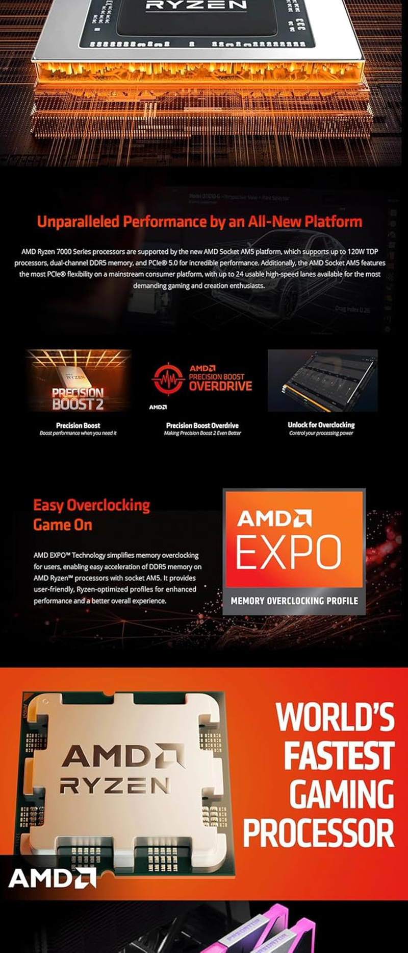 At-M5 | AMD R5 8500G | 32GB | 512GB | 740M | MAX Value RGB Gaming PC image number 3