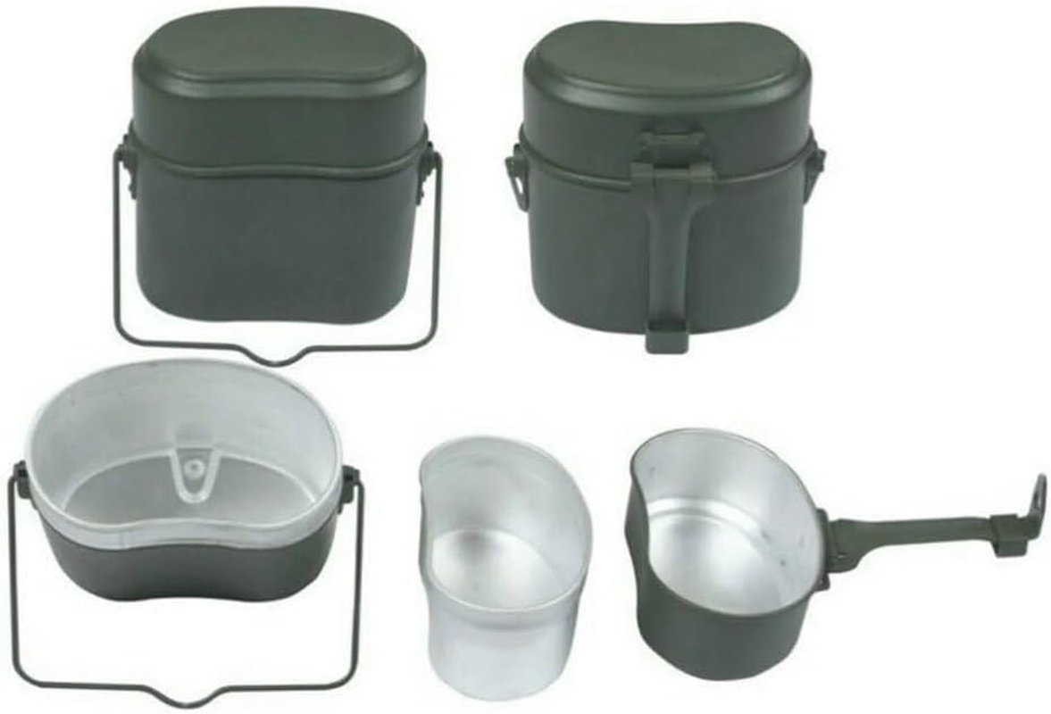 Outdoor Portable Cookware Set for Camping & Hiking - Army Mess Kit, Military-Grade Cooking Gear image number 1