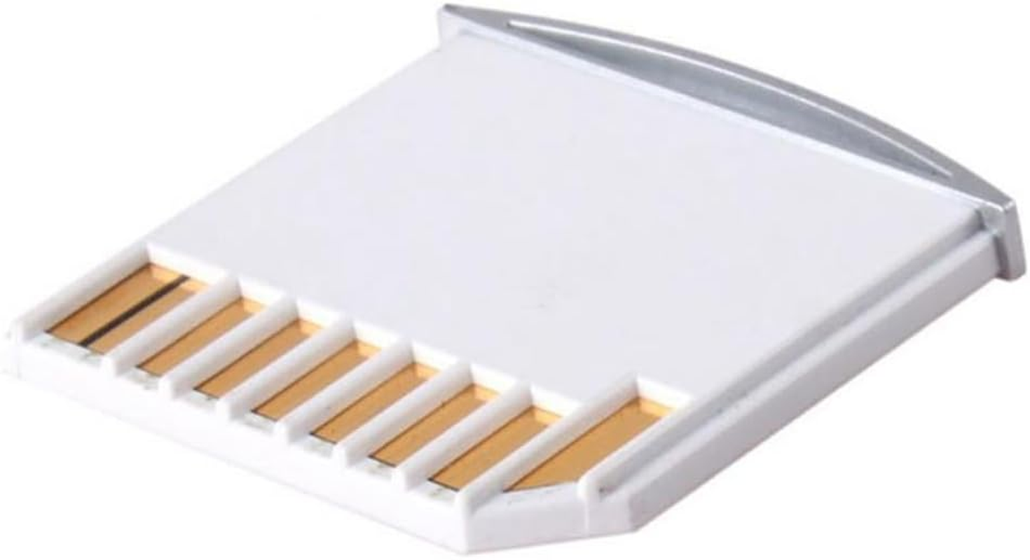 NFHK Micro SD TF to SD Card Kit Mini Adaptor for Extra Storage Macbook Air/Pro/Retina White image number 2