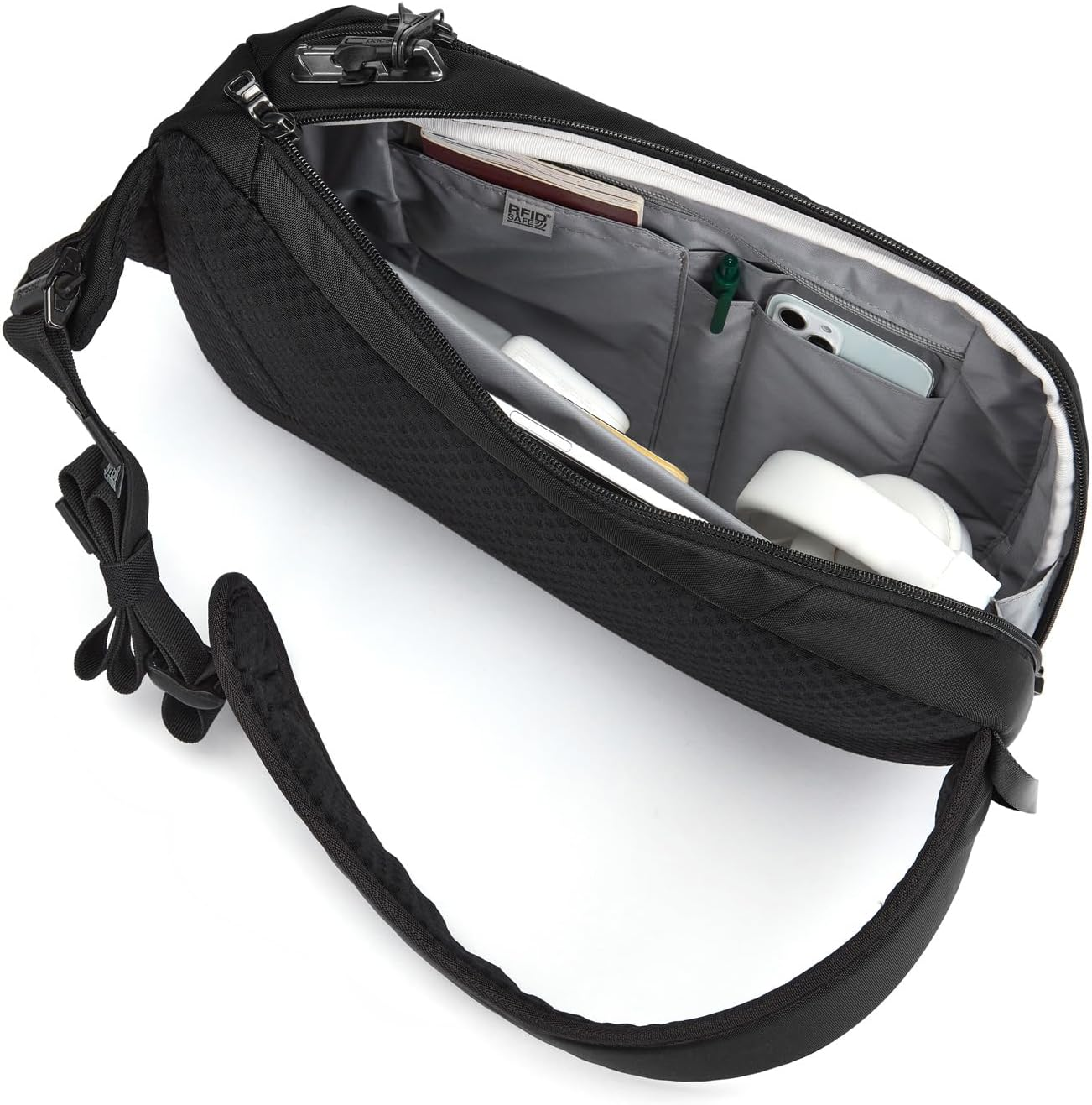 Pacsafe Vibe 325 10 Liter anti Theft Sling Bag/Crossbody-Fits 13 Inch Laptop