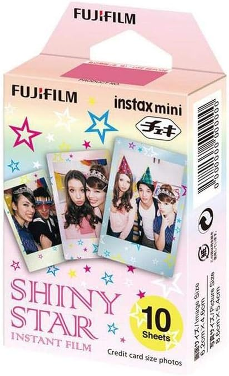 Fujifilm Instax Mini Film Bundle D - Daylight Film 20 Pack, Rainbow, Shiny Star, Candy Pop 10 Pack image number 2
