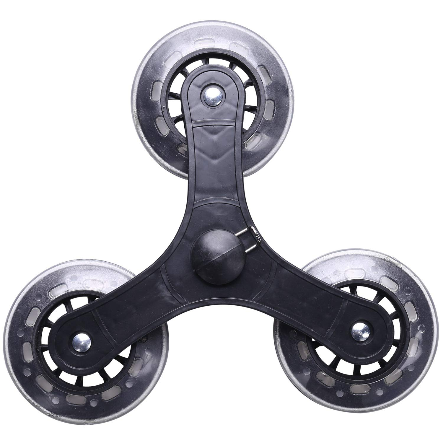 2Pcs/Set Black Shopping Cart Trolley Caster Luggage Suitcase Roller Replacement Wheel Pulley Sliding Roller Wheel Accessories image number 4