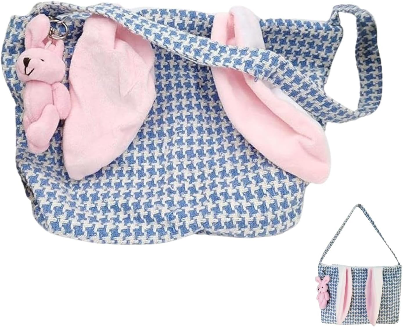 Portable Tote Bag for Women, Reusable Cloth Bag, Easter Bag, Funny Craft Tote Bag for Home, School, Studio, Travel image number 4