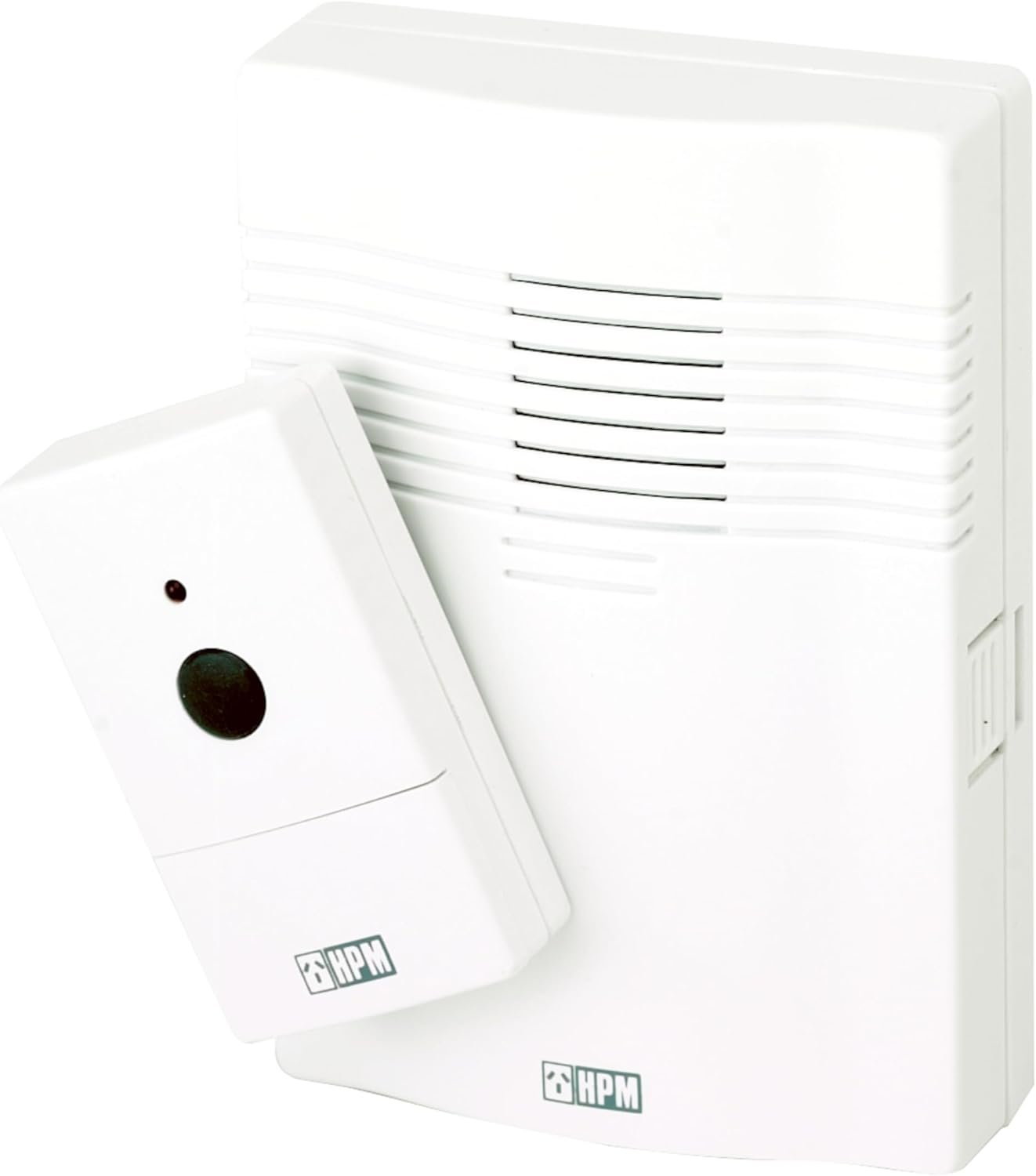 HPM D641 Series 30M Range Wireless Battery-Operated Door Chime White