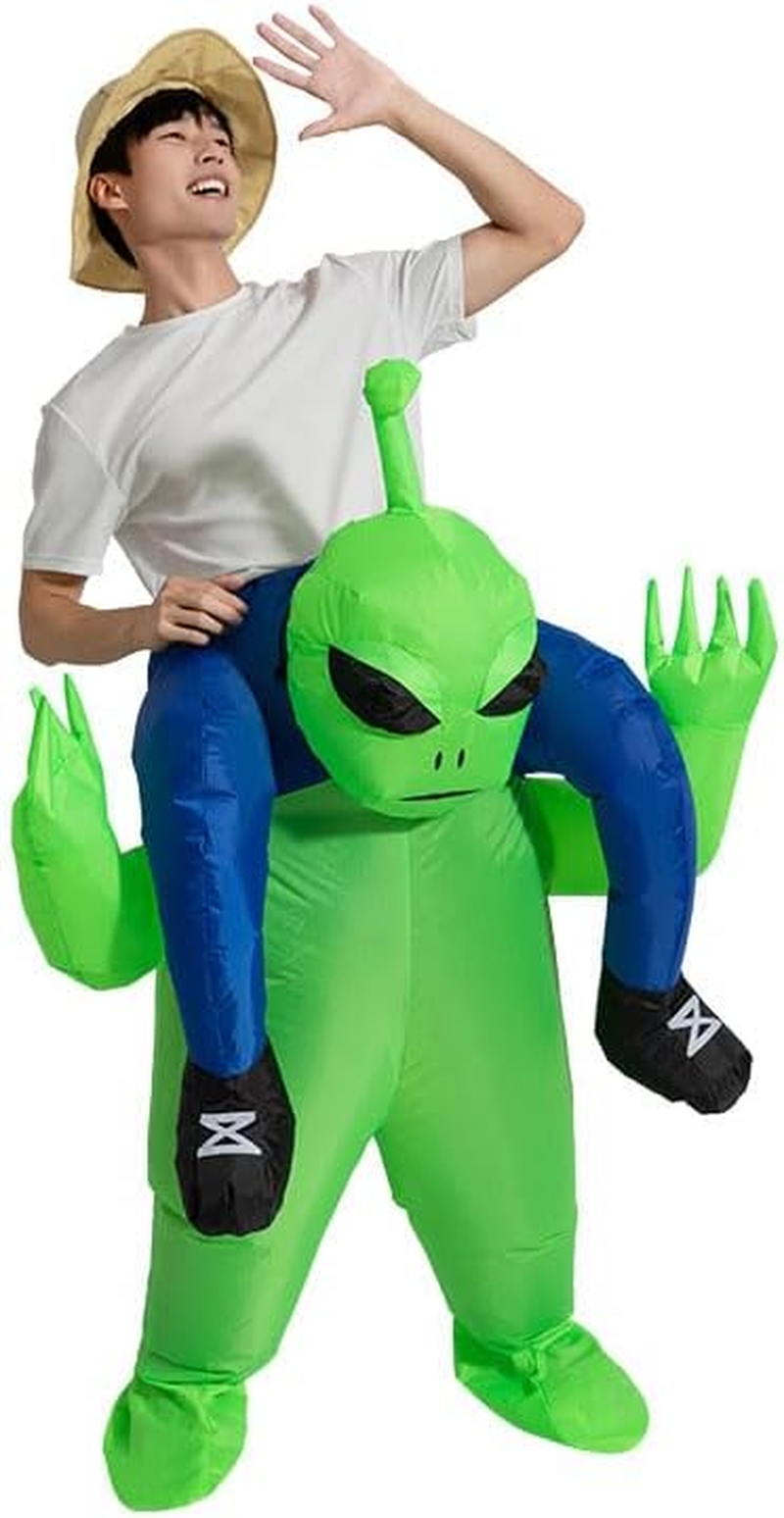 Inflatable Alien Costume, Alien Inflatable Costume Adult,Halloween Alien Costume Halloween Blow up Costumes image number 6