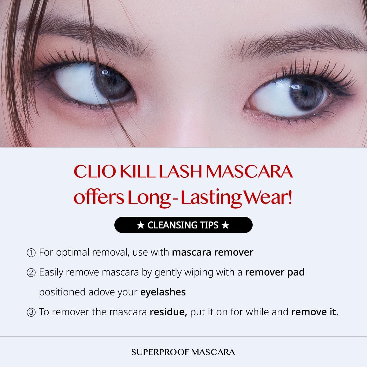 CLIO Kill Lash Superproof Mascara 003 Sleek Volume