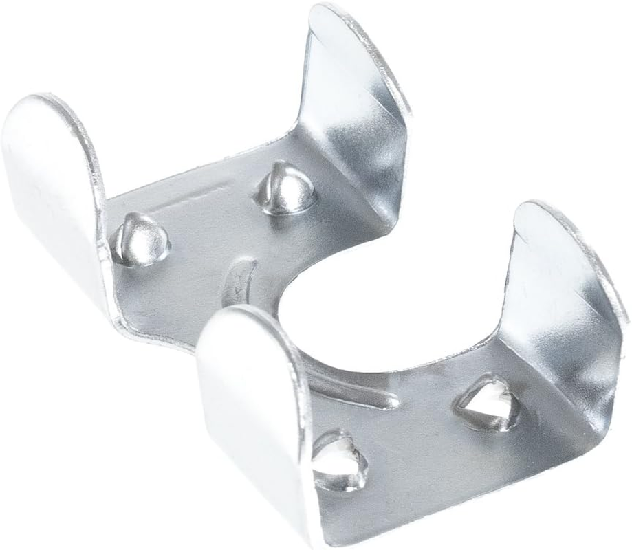 Heavy Duty Zinc Plated Double Rope Clamps Fits 3/8-Inch, 1/2-Inch, 5/8-Inch and 1/4-Inch Ropes Cords - Multiple Pack Sizes Available image number 3