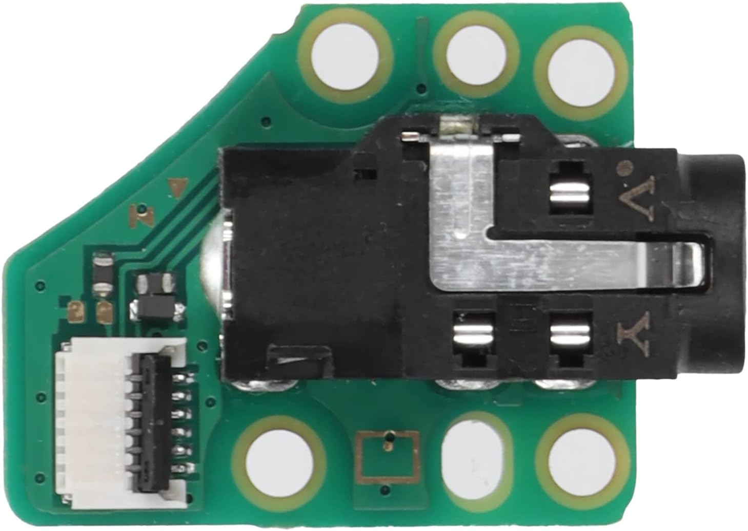 Dilwe 3.5 Mm Replacement Audio Jack, Heavy Duty Headphone Jack, Microphone Boards Audio Replacement Plug Compatible with Switch Lite HDH 001HDH HPMJ image number 3