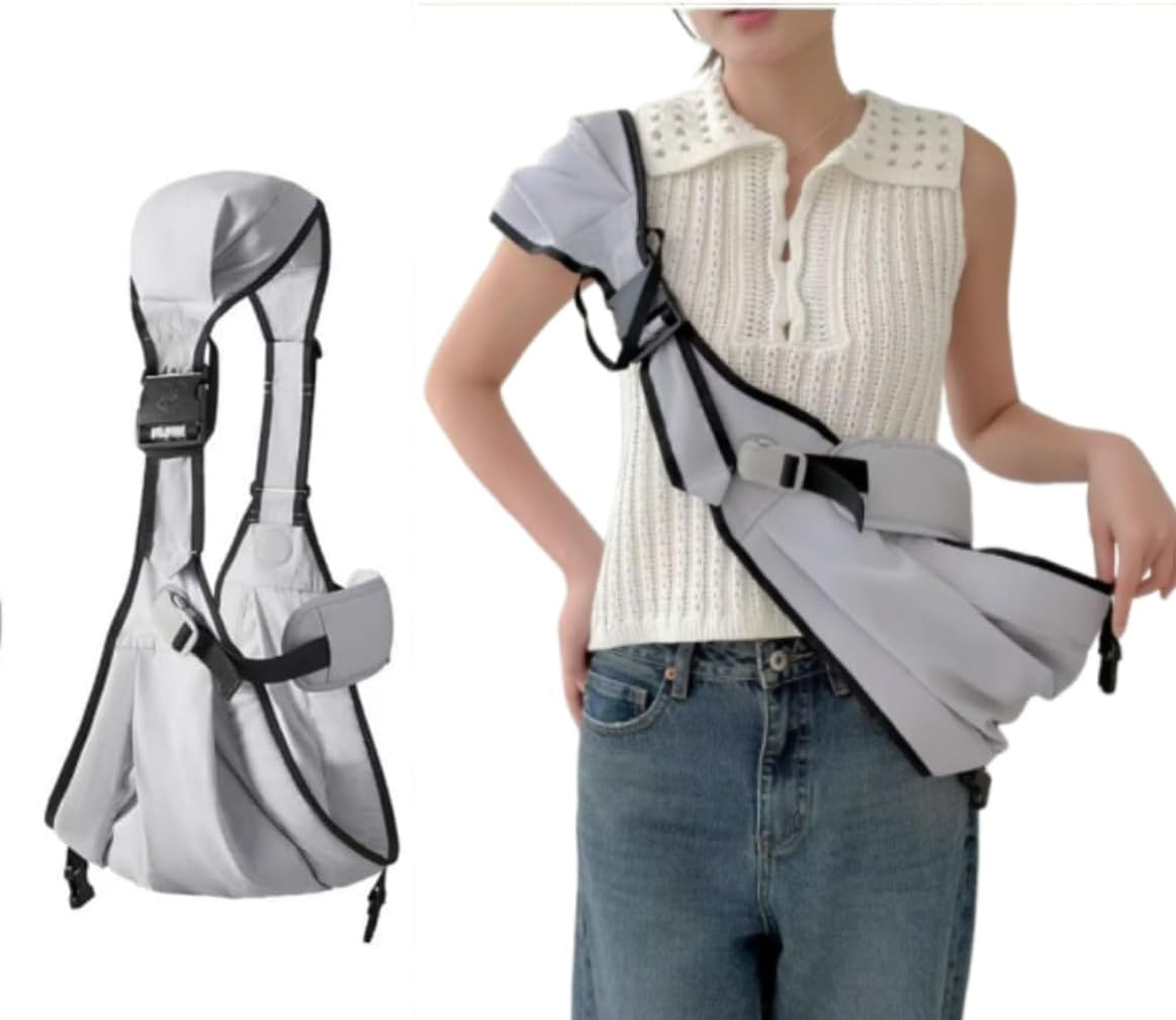 Baby Carrier Toddler Sling Ergonomic, Front Carry for Newborns & Older Babies 8-32 Lbs Infants Adjustable Size Breathable for Going Out Shopping & Travel Lightweight Portable New