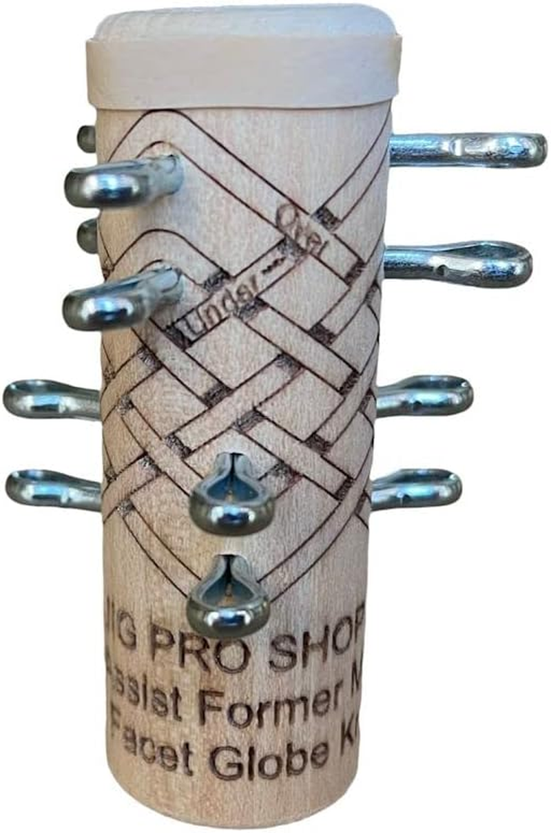 Jig Pro Shop Easy Assist Former Mandrel for Globe Knots (1" - 30 Facet)