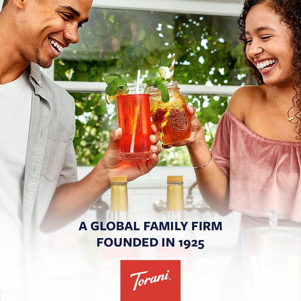 Torani Peppermint Syrup - Sugar Free Coffee Syrups (750Ml Bottle) - Classic Flavour for Lattes, Iced Coffees & Tea Beverages - Zero Calorie, No Carb Vegan Flavouring for Drinks image number 4