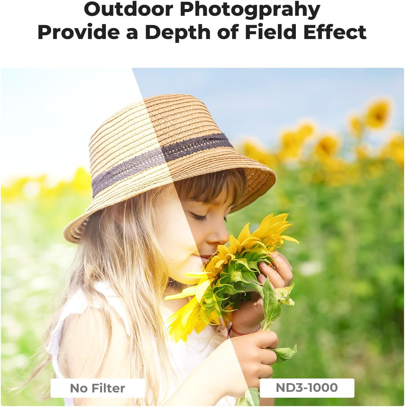 K&F CONCEPT 62Mm Variable ND3-ND1000 ND Filter (1.5-10 Stops) Neutral Density Lens Filter with 24 Multi-Layer Coatings for Camera Lens