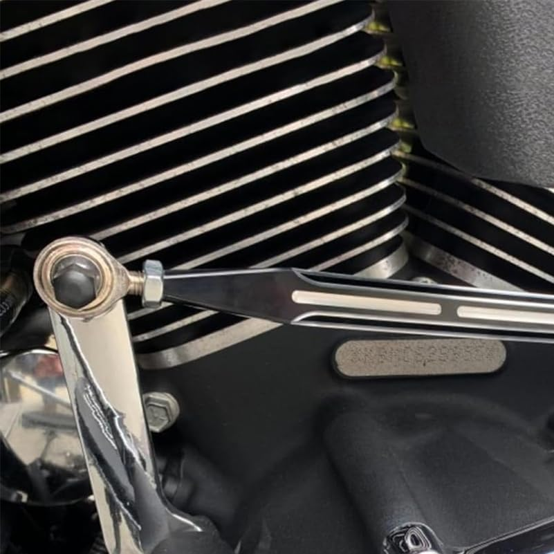 PRETYZOOM 1 Set Motorcycle Shifter Linkage, Chrome Gear Shift Replacement Gear Shifter Accessory