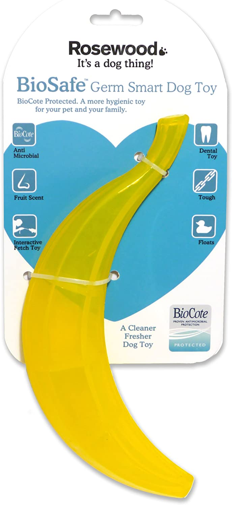 Rosewood 43001 Biosafe Orange Germsmart Dog Toy image number 5