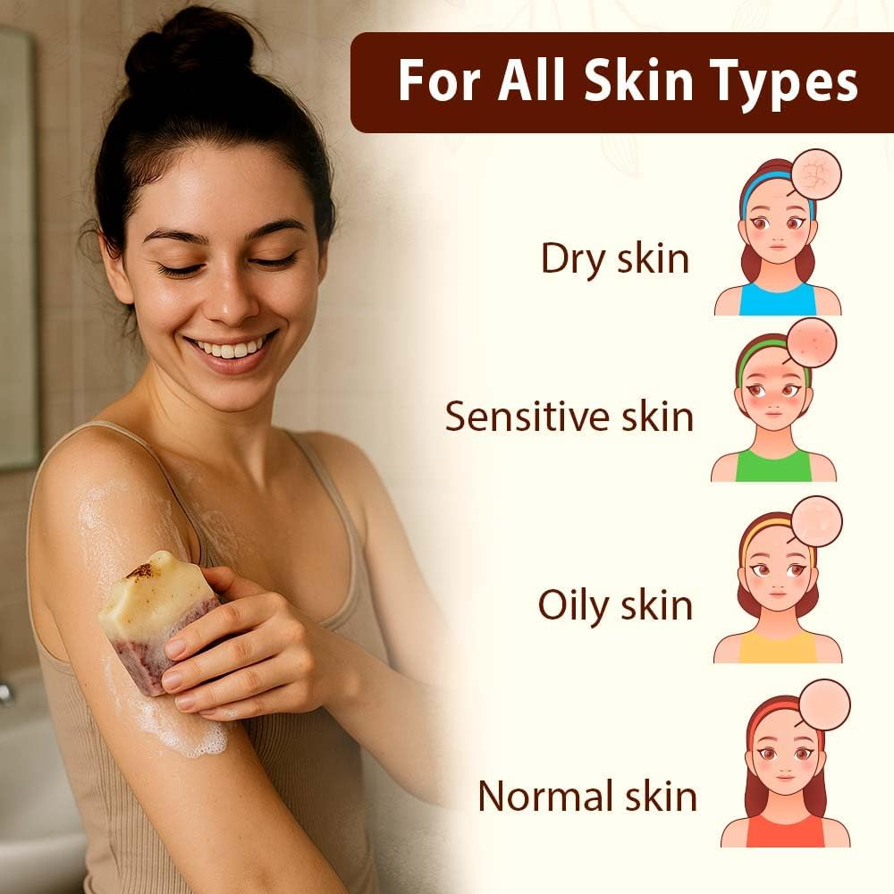 Bio Mystery Natural Soap Bar with Essential Oils &ndash; Handmade Vegan Soap for Body & Face &ndash; Cold Process Plant-Based Bars &ndash; 3.5 Oz Each &ndash; Set of 3 &ndash; Gentle & Moisturizing image number 4