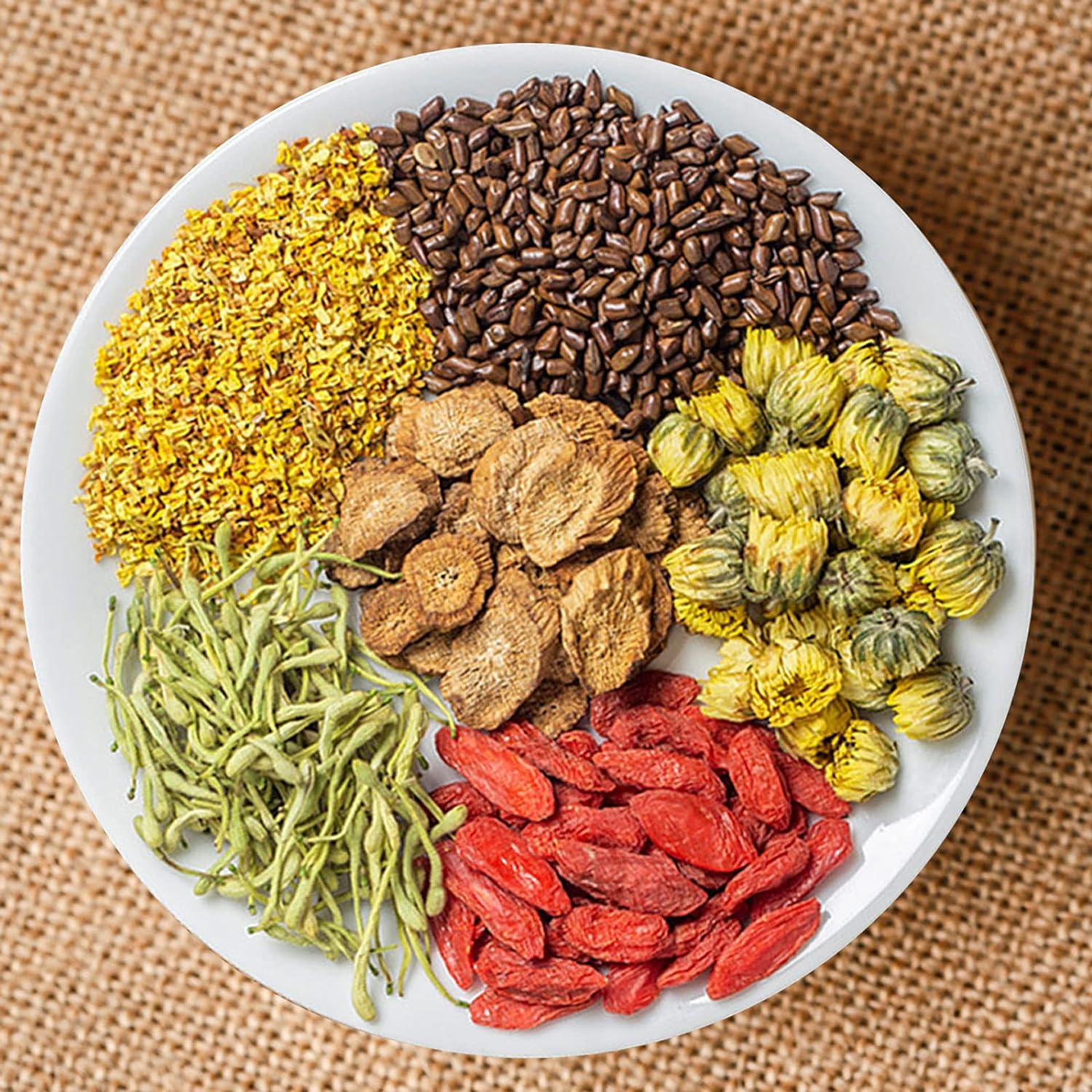 LILACOT Chrysanthemum Cassia Seeds Tea Bags Natural Liver Detox Tea 5Gx30 Teabags