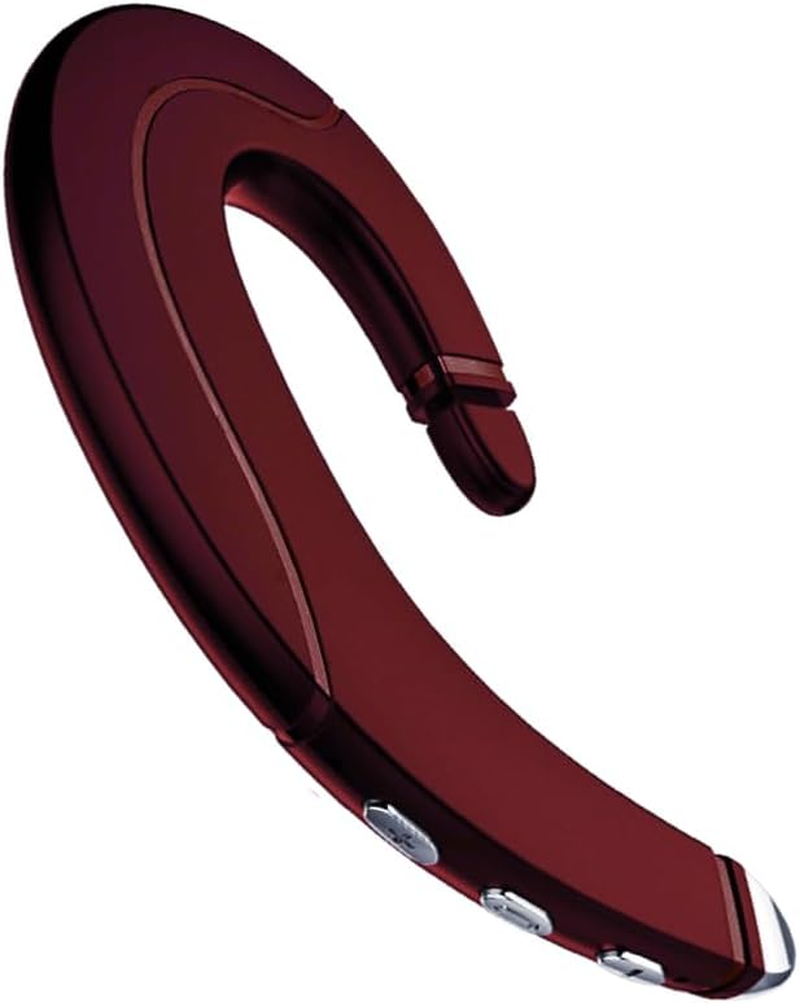 AIMALL Bone Conduction Earphone Painless Wearing Headset Wireless Bluetooth Headphones Headset Sport Waterproof Lightweight Earpiece for Business/Office/Sports, Sport Headset V5.0