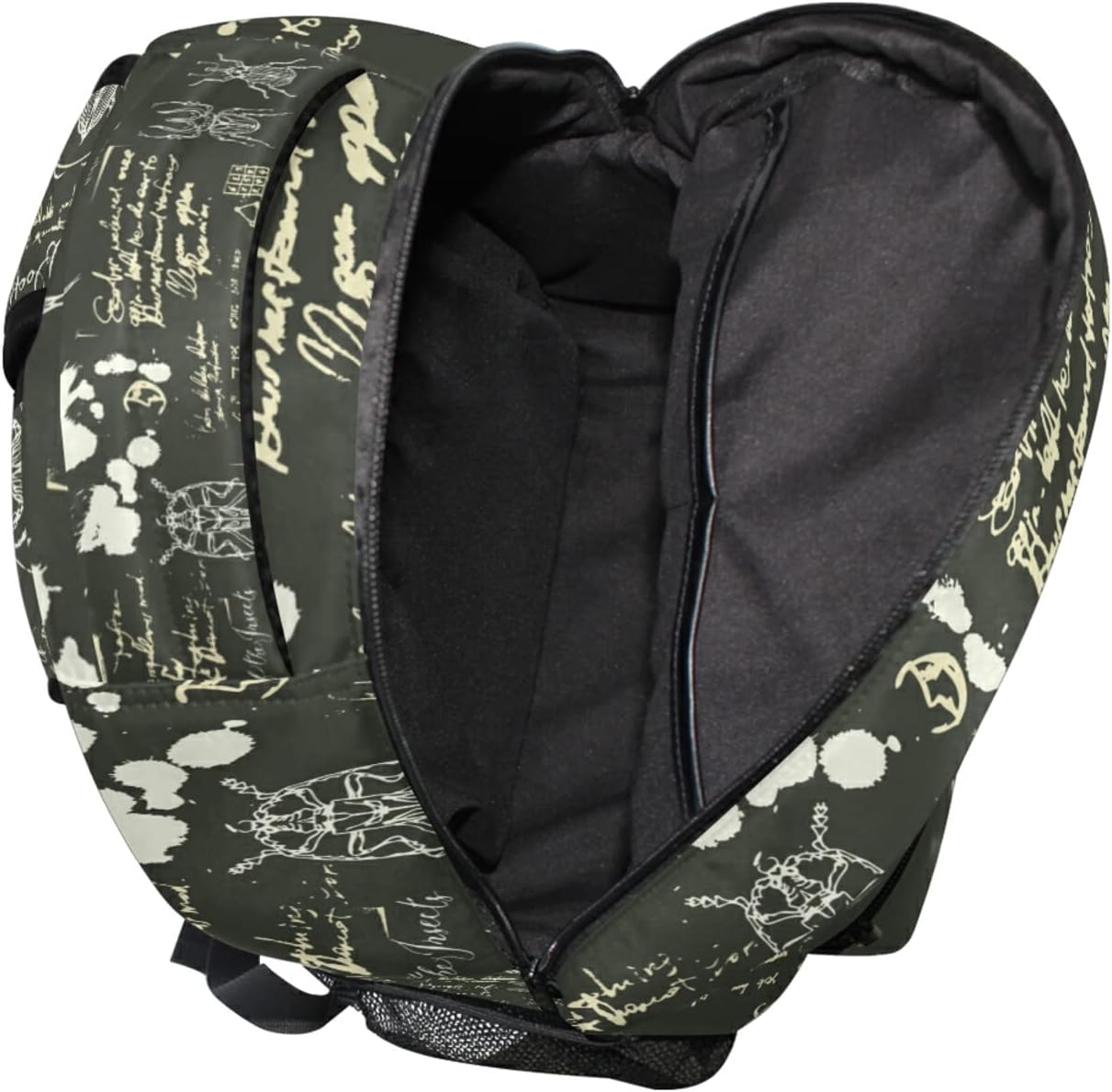 Caihoyu Insect Specimen Backpack for Adults and Teens College School Laptop Shoulder Daypack Travel Business Work Computer Backpack, Insect Specimen, One Size, Daypack Backpacks image number 5