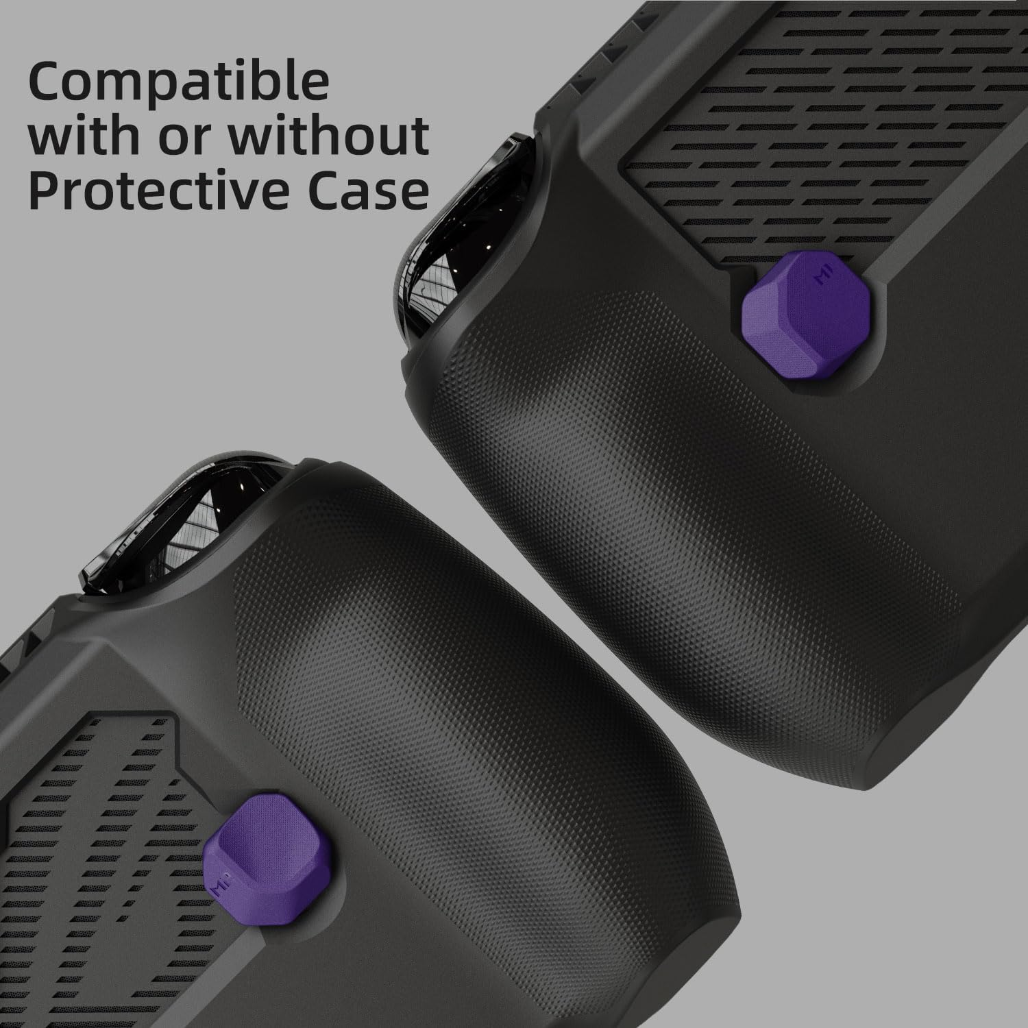 Skull & Co. Back Button Enhancement Set for ROG Ally X, Improvement Button Protection Kit for ROG Ally X - Black, 4Pcs - Neon Yellow image number 4