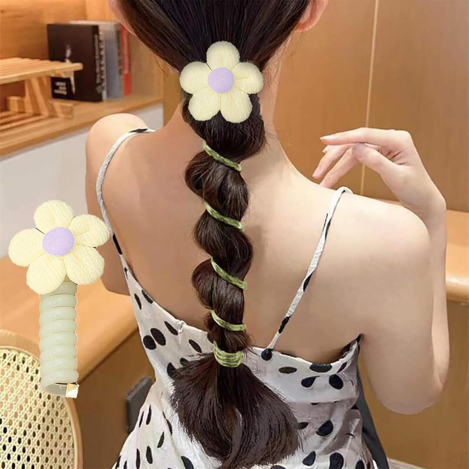 CALLYSONIC Spiral Hair Ties image number 6