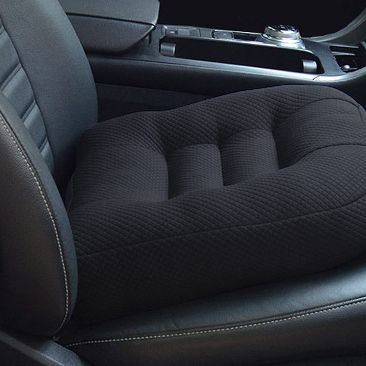 Car Booster Seat Cushion, Office Mat, Car Seat Pad Heightening Height Boost Mat Portable Breathable Mesh, Ideal for Car Office,Home image number 5