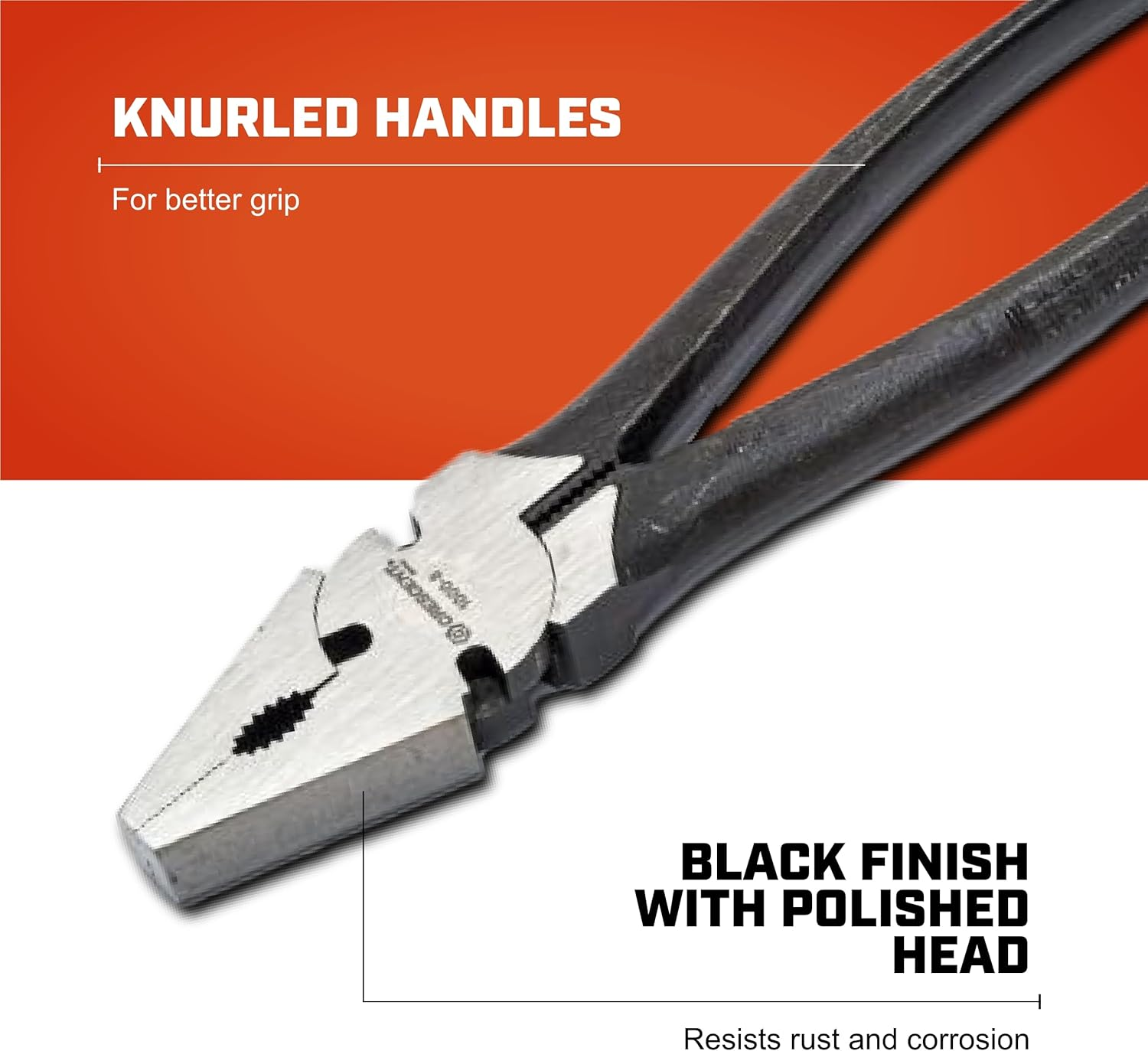 CRESCENT - PLIER,8", BUTTON FENCE (10008VN-05) image number 2