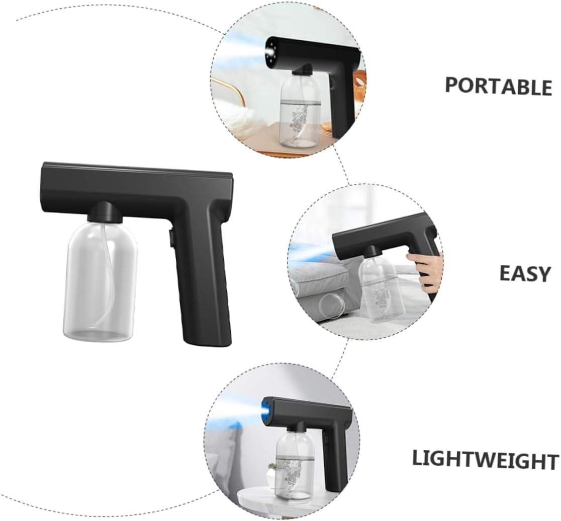 TOBBOMEY Portable Ml Wireless Spray Bottle Hand-Held Cleaning Sprayer Blue Charging Spray image number 6