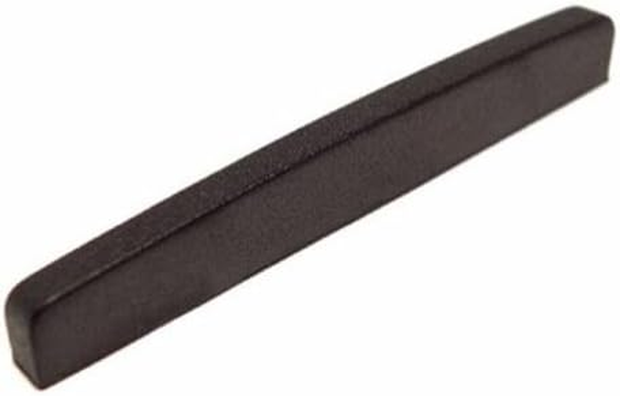 Graphtech Black TUSQ XL PT-2200-00 Fender Style Nut Flat Bottom Raw Groove Slot