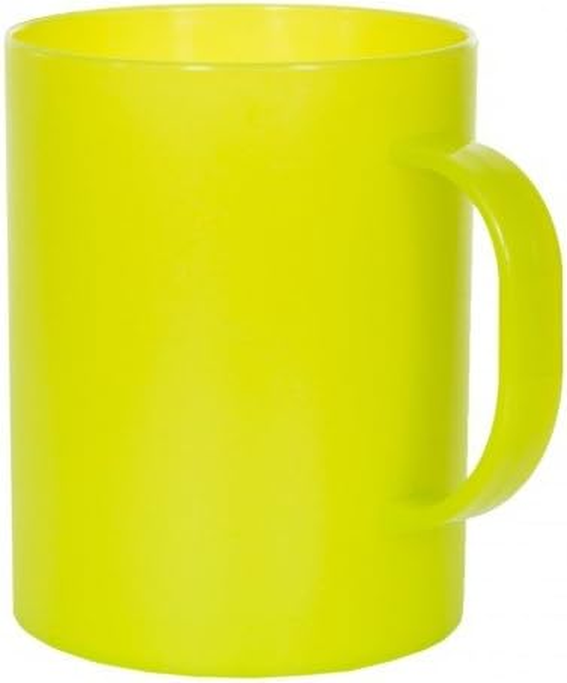 Trespass Pour, Lime Green, Plastic Camping Cup 400Ml, Green image number 1