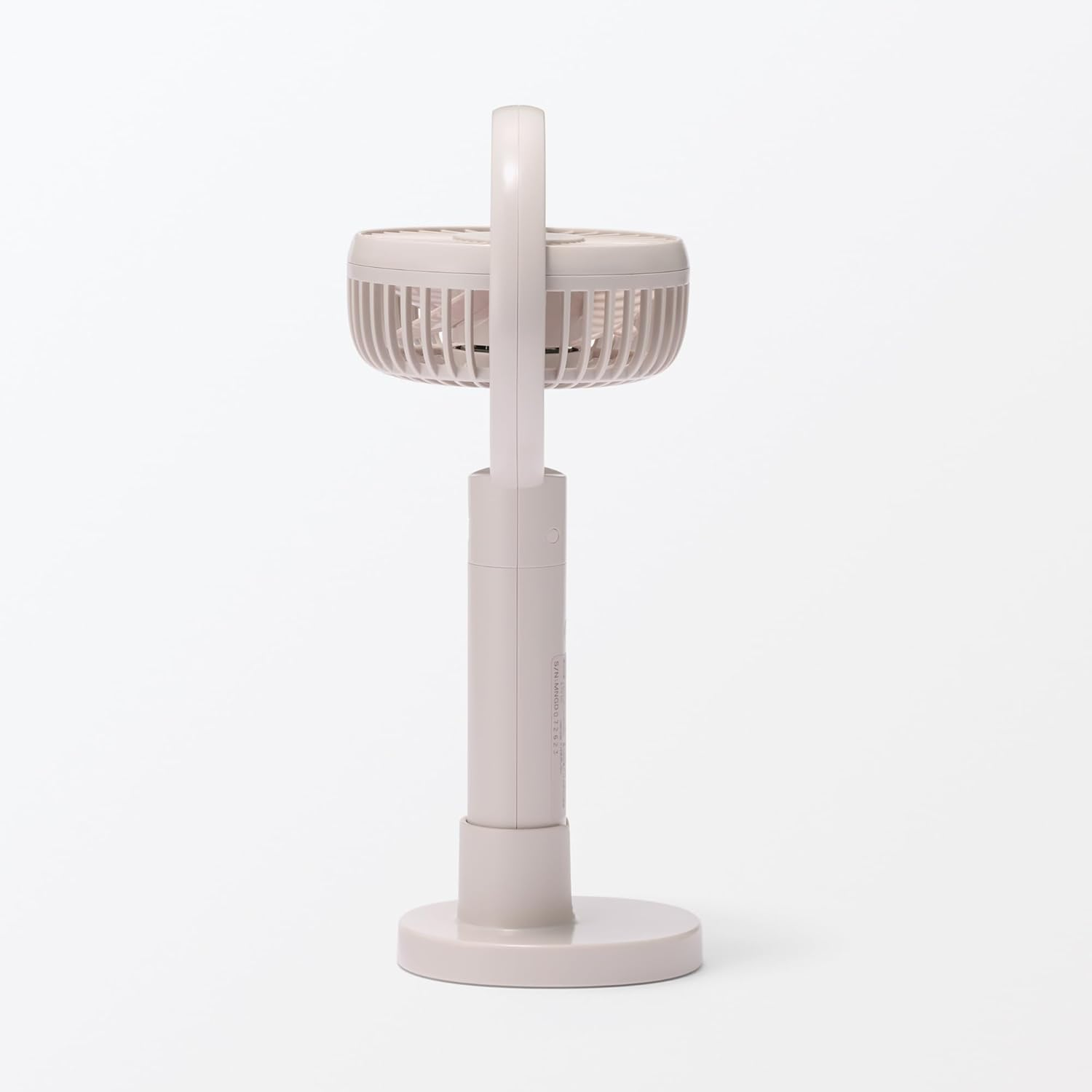 MUJI 83926045 Rechargeable Handy Fan with Adjustable Angle, Pink/Mj-Mh4-Pk