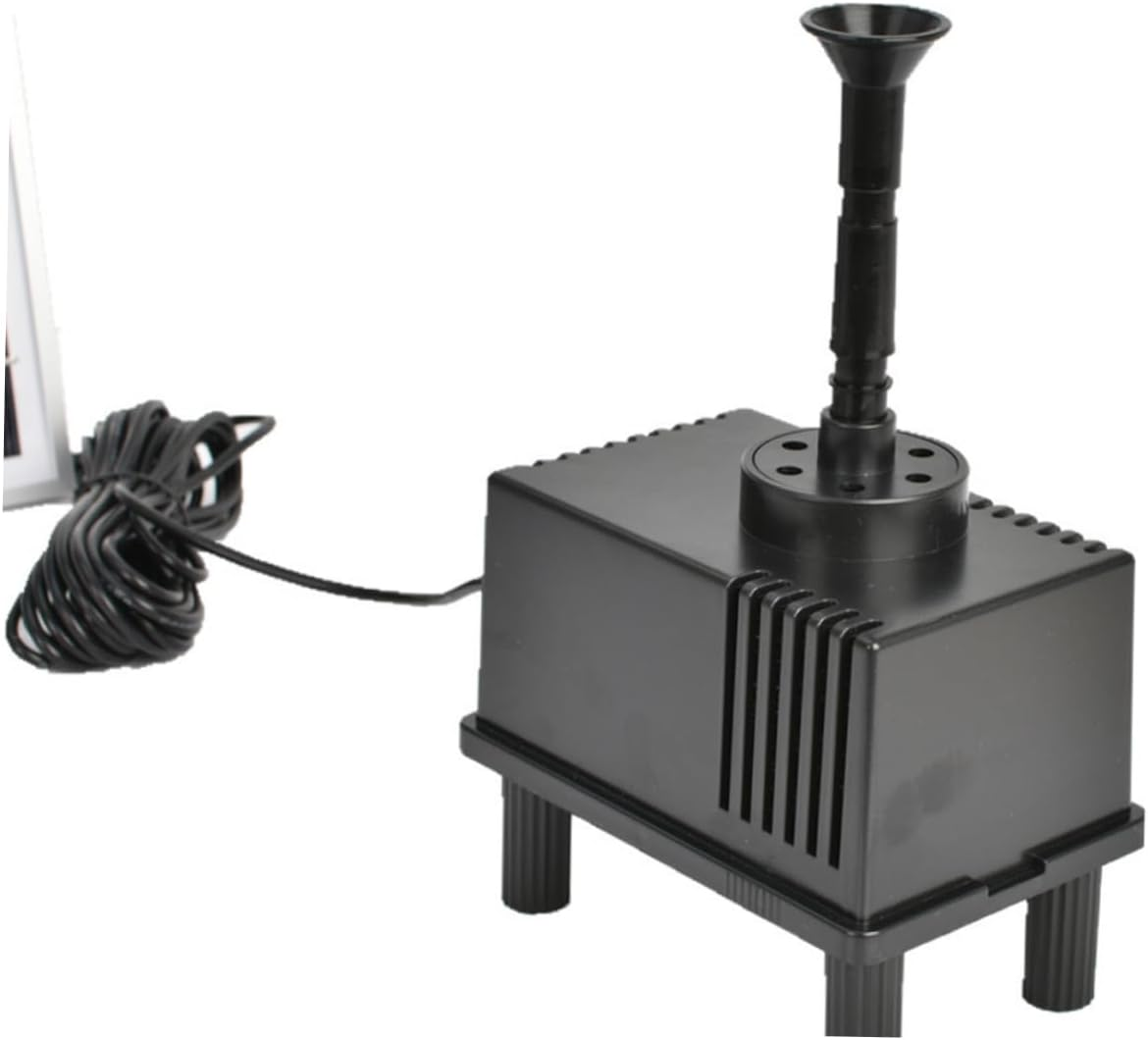 1.8W Solar Fountain Pump Solar Pond Pump for Garden Patio Aquarium 200L/H Submersible Water Filter Box Design image number 2