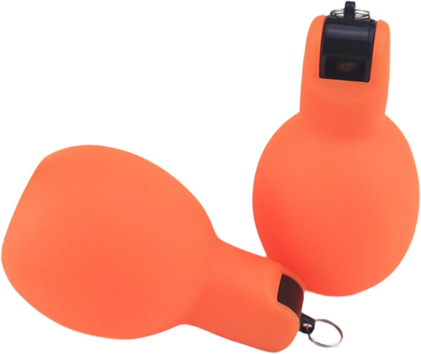 Portable Squeeze Whistle, Outdoor Sports Loud Sound Gift Equipment PVC for Hiking