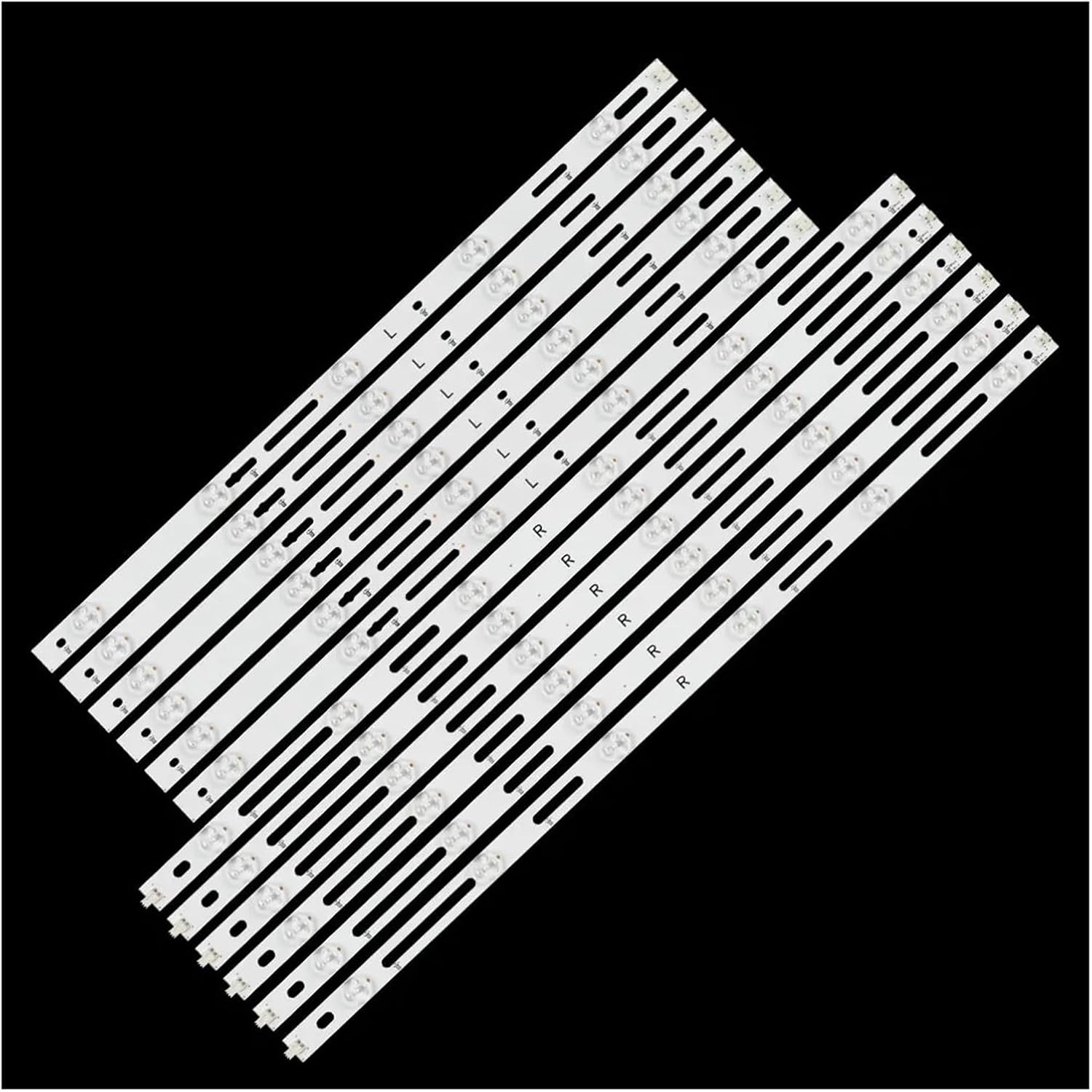 6Pairs/Set L:542Mm R:448Mm Led Backlight TV Lens for Phi/Lip.S 49Inch GJ-2K15-XM-D2P5C1-490-D611-C1-L 49PUF6701/T3