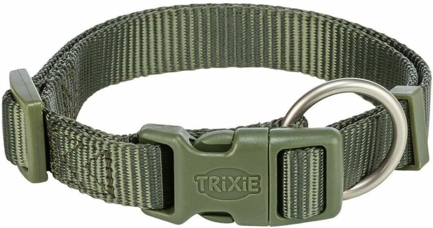 Trixie Dog Collar Olive Green L/XL 40-65 Cm - Brand: Trixie - EAN: 4053032671041