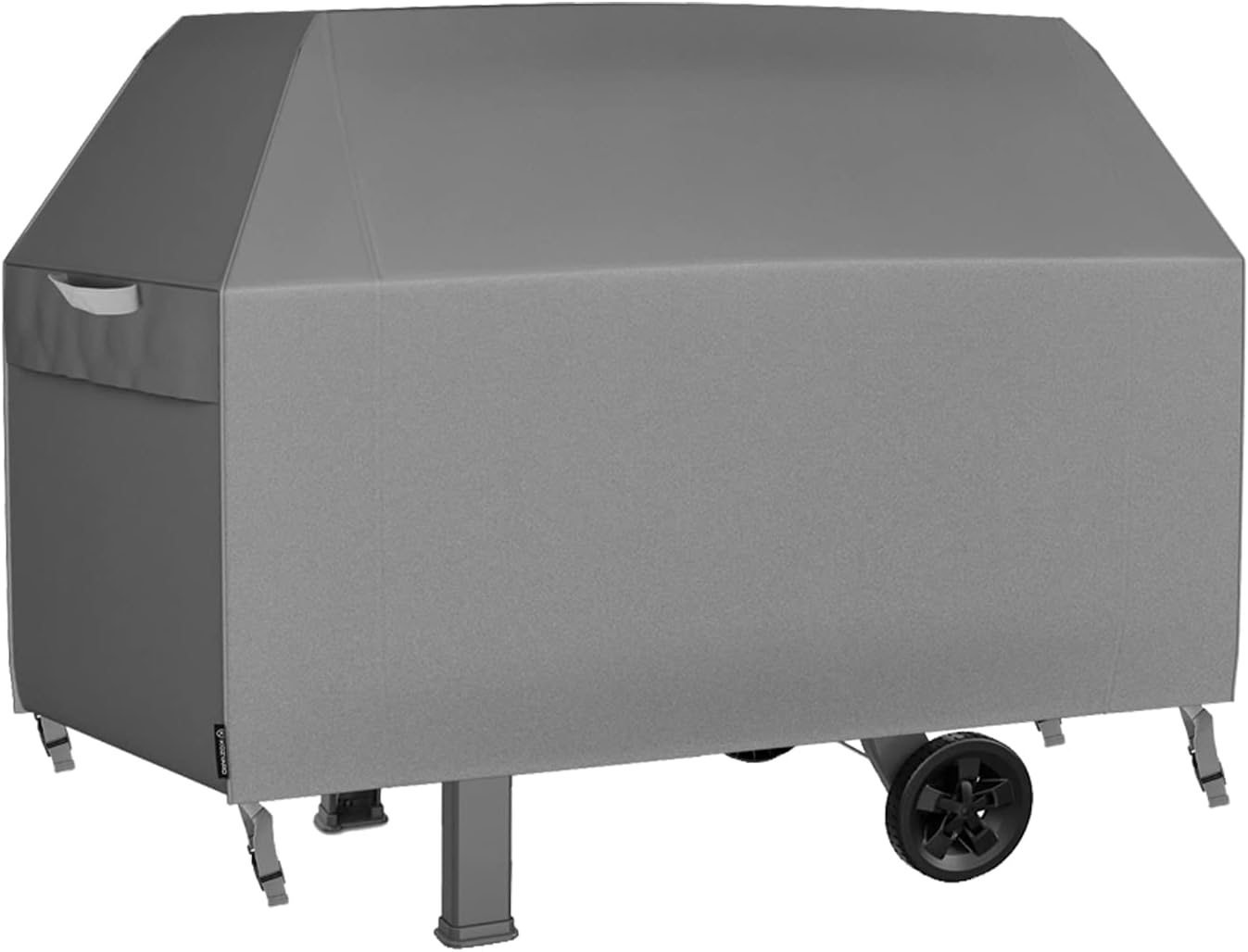 KOZYARD Premium BBQ Grill Cover Foldable Outdoor Waterproof Protector Heavy Dust-Proof Fading Resistant Cover UV Protection with Handles Air Vents 210D Polyester Oxford Fabric, 190 X 71 X 117Cm image number 4