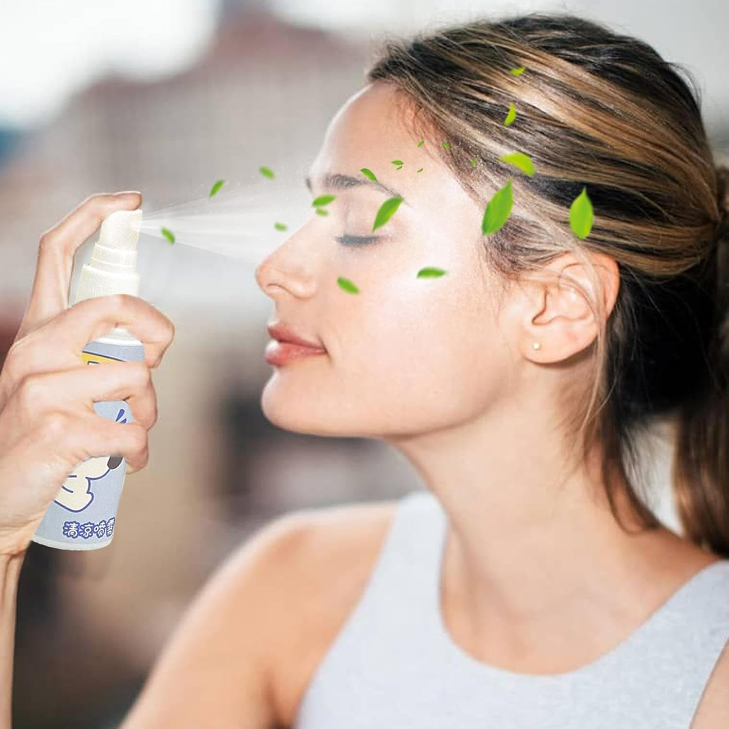 Refreshing Spray, Cooling Spray | 80Ml Body Cooling Spray - Refreshing, Protective and Skin Friendly Spray Instantly Reduces Temperature, Spray & Leg - Green Dog image number 7