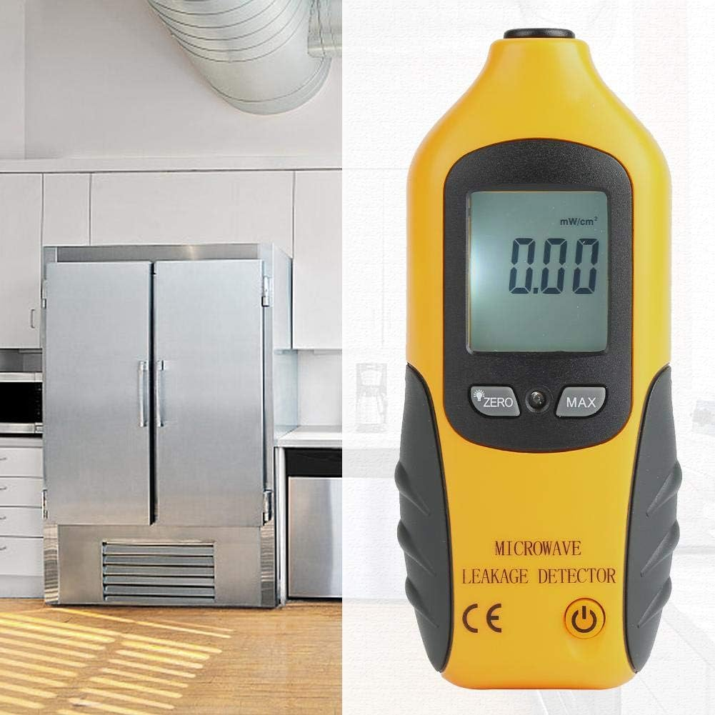 Microwave Leakage Detector, Digital LCD Display Handheld Microwave Leakage Detector High Precision Radiation Meter EMF Tester for Household Factory Workshop image number 6