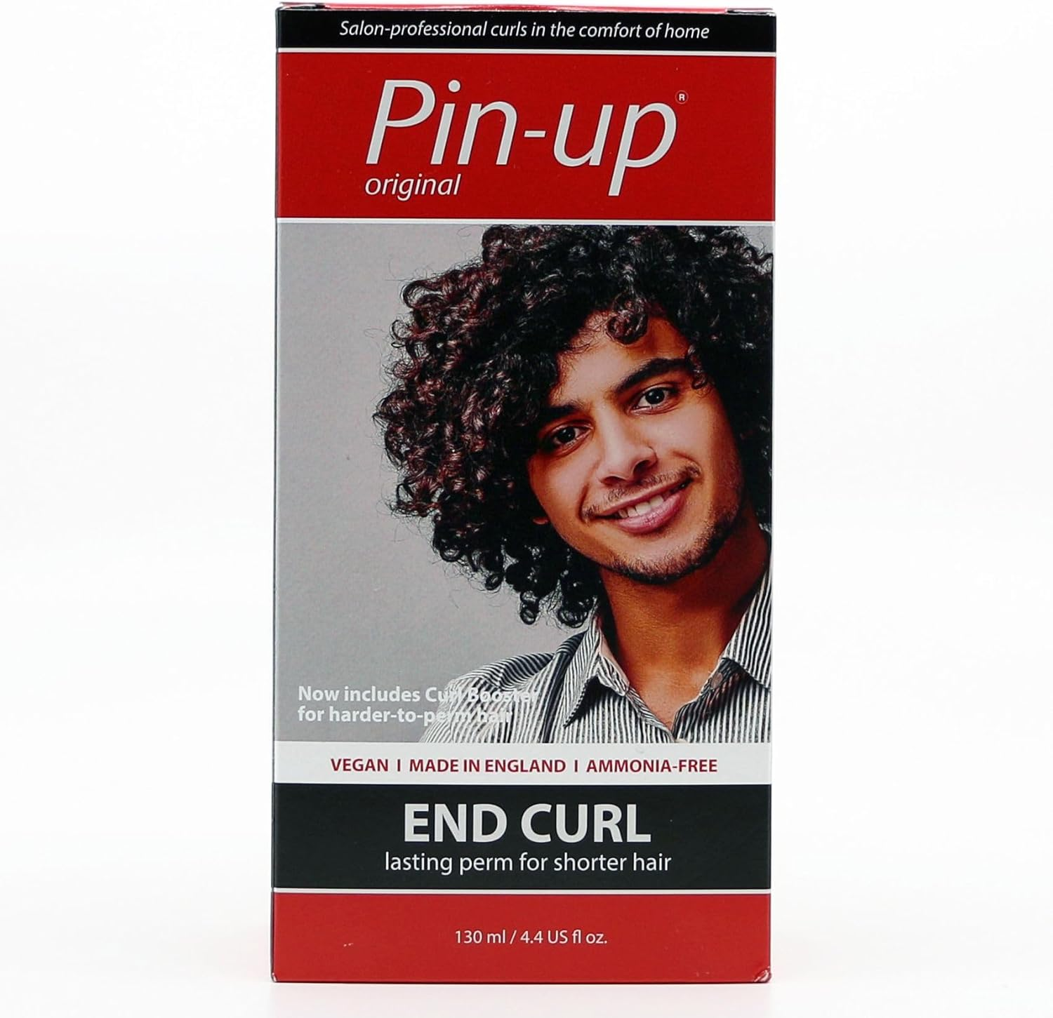 Pin-Up End Curl Home Perm for Defined and Long-Lasting Results 130Ml image number 4