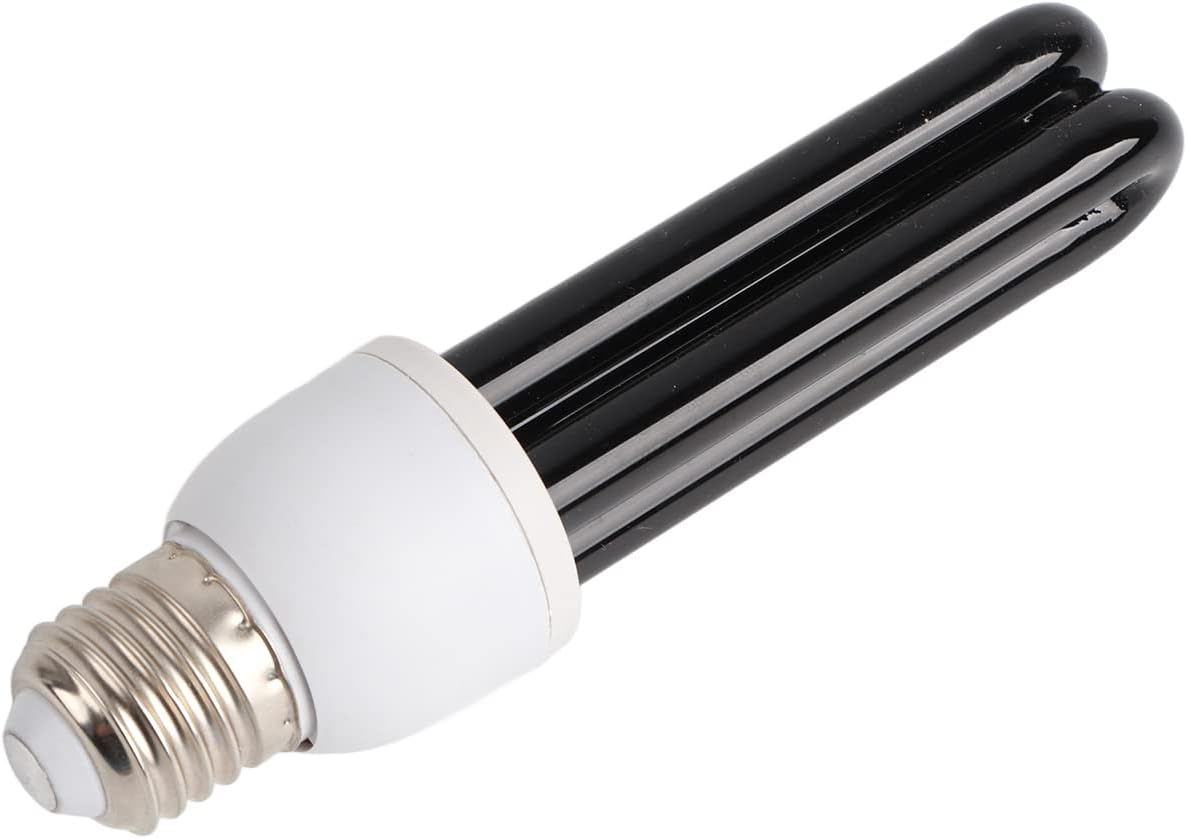 Ultraviolet Fluorescent Black Light, 463Nm UVA Control Light Easy Installation E27 for (Assorted Color) image number 1